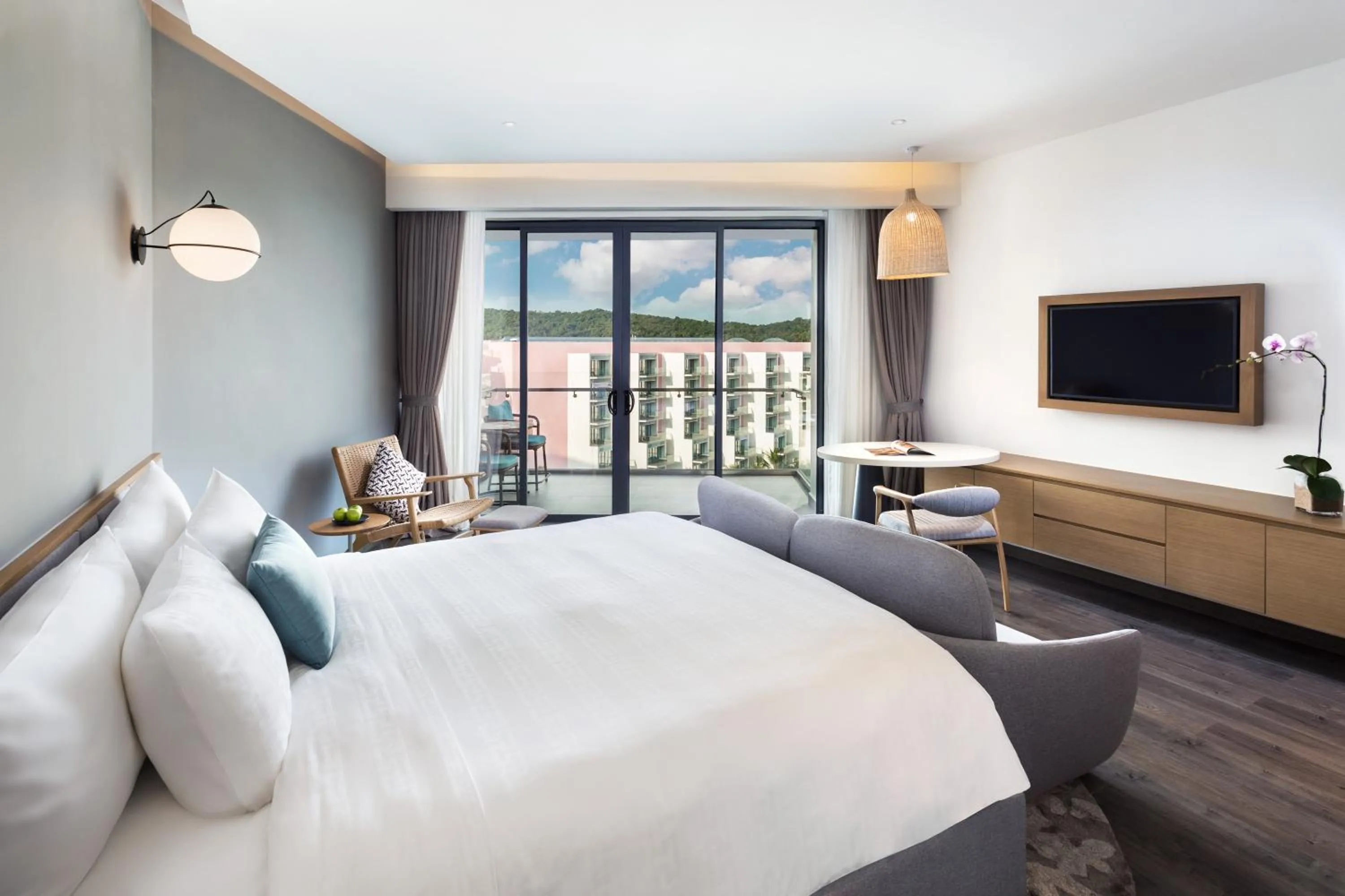 Bedroom, Bed in Premier Residences Phu Quoc Emerald Bay Managed by Accor