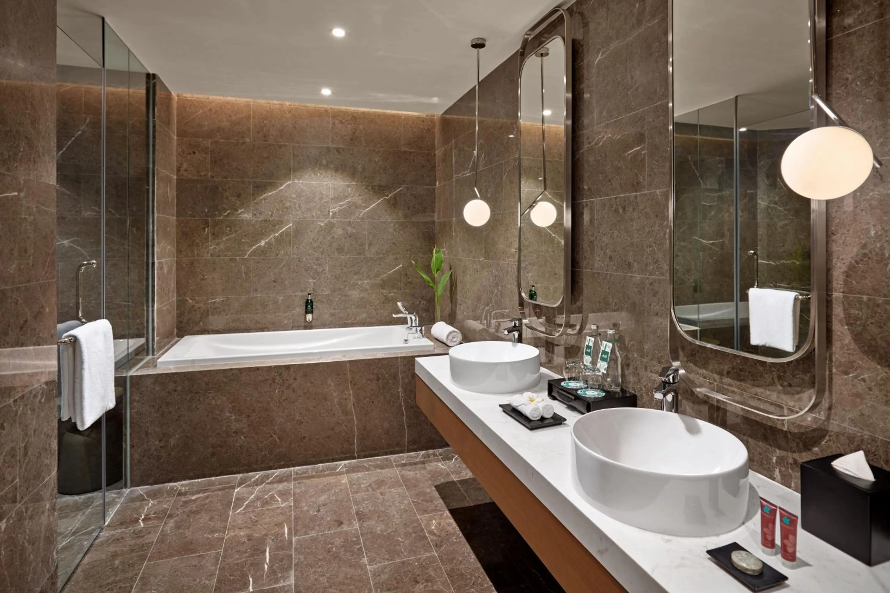 Shower in Premier Residences Phu Quoc Emerald Bay Managed by Accor