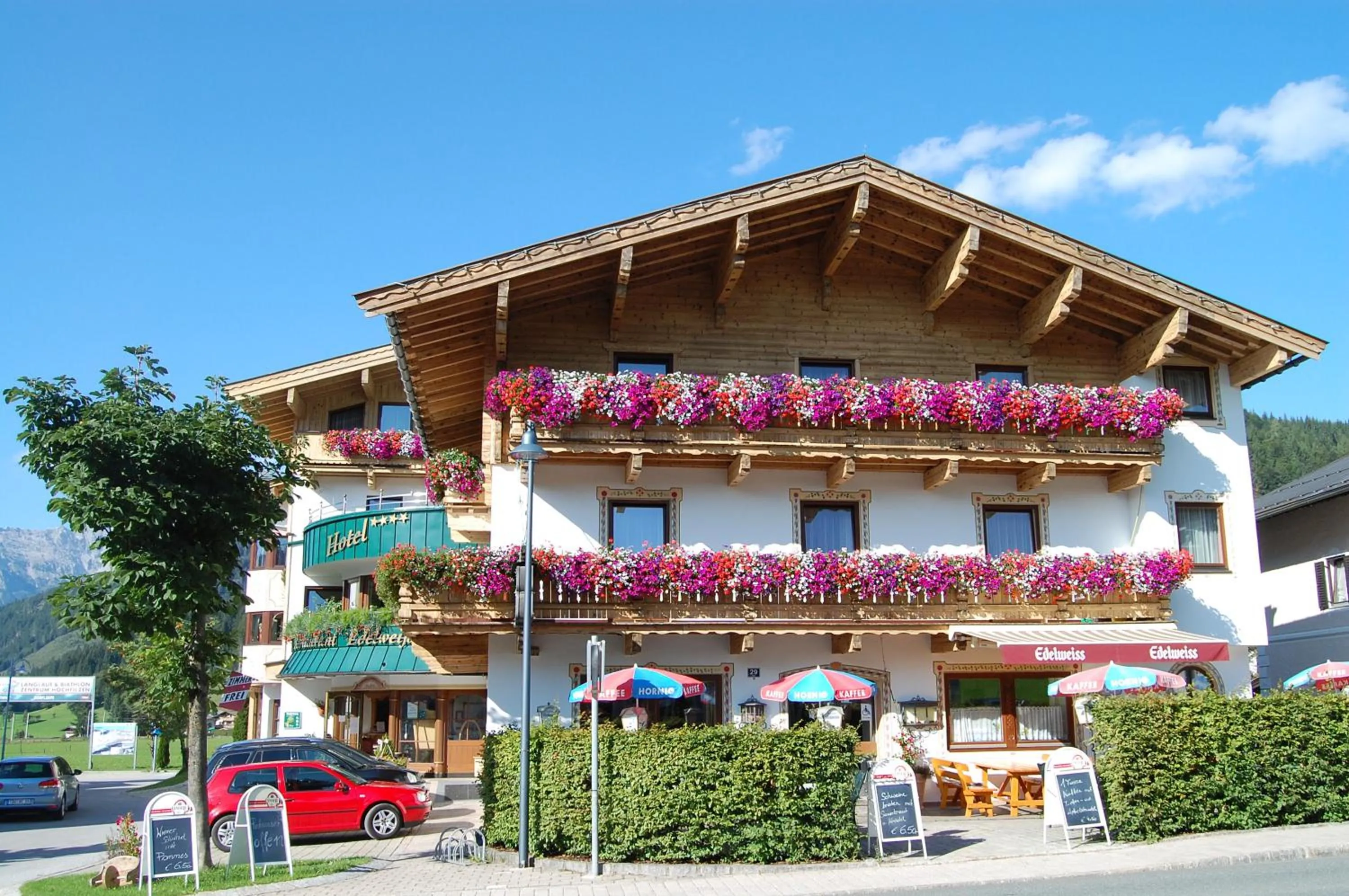 Property building in Hotel Edelweiss