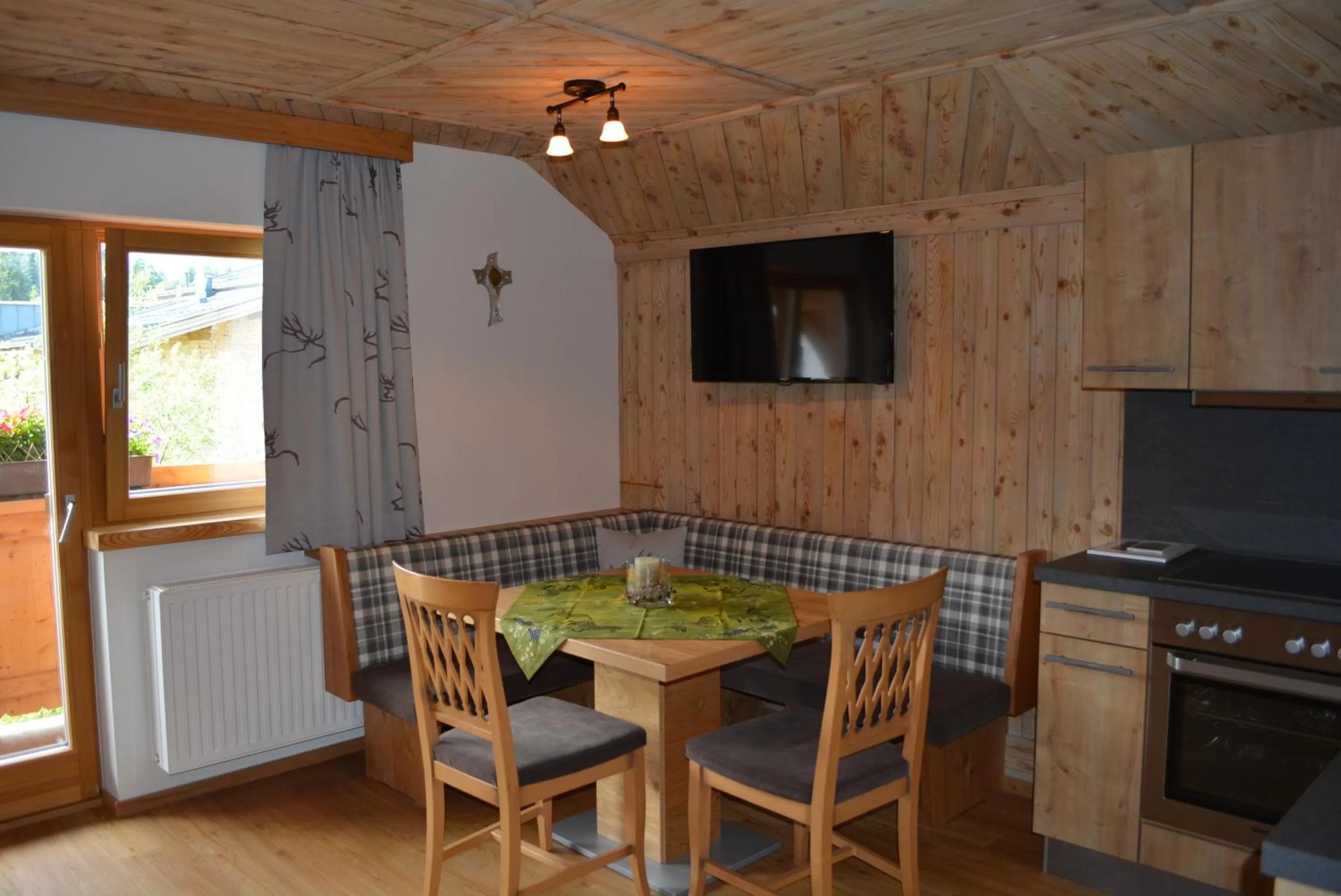 Seating area in Hotel Edelweiss