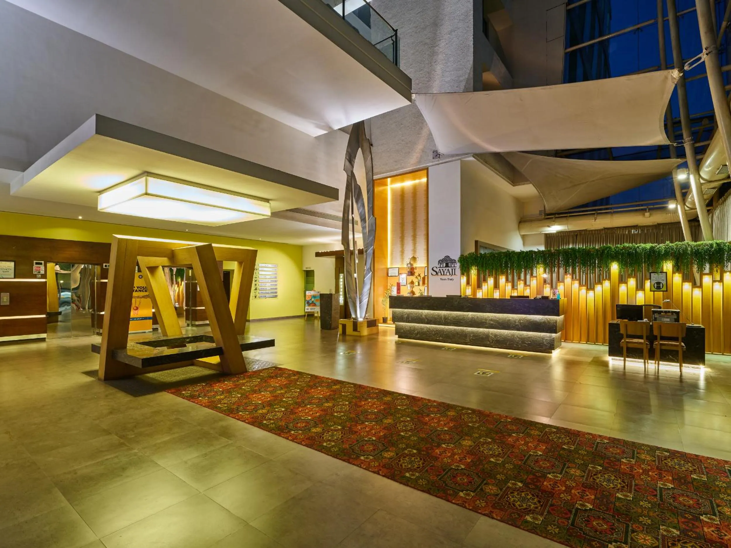 Lobby or reception in Sayaji Pune