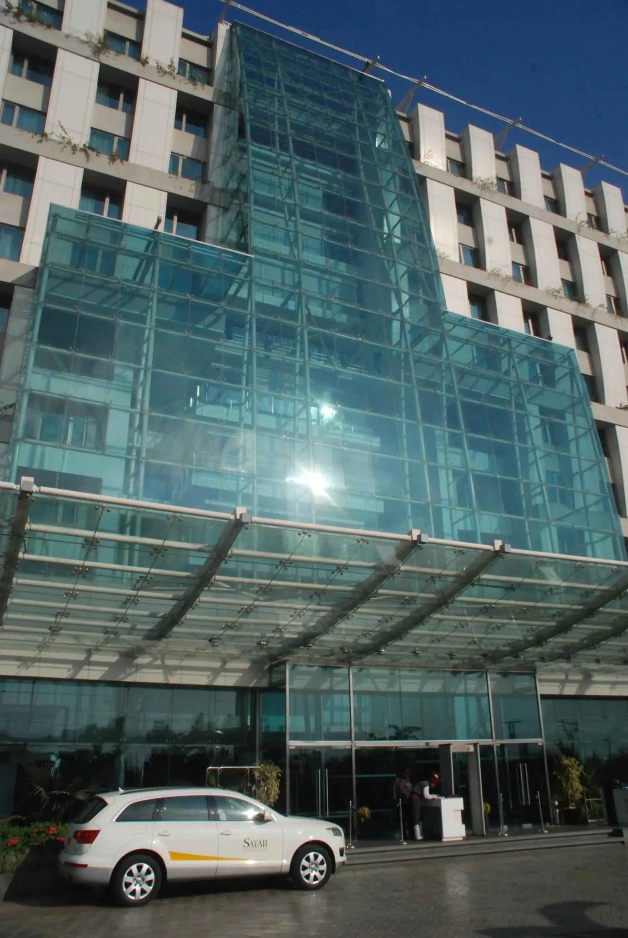 Facade/entrance in Sayaji Pune Facade/entrance in Sayaji Pune