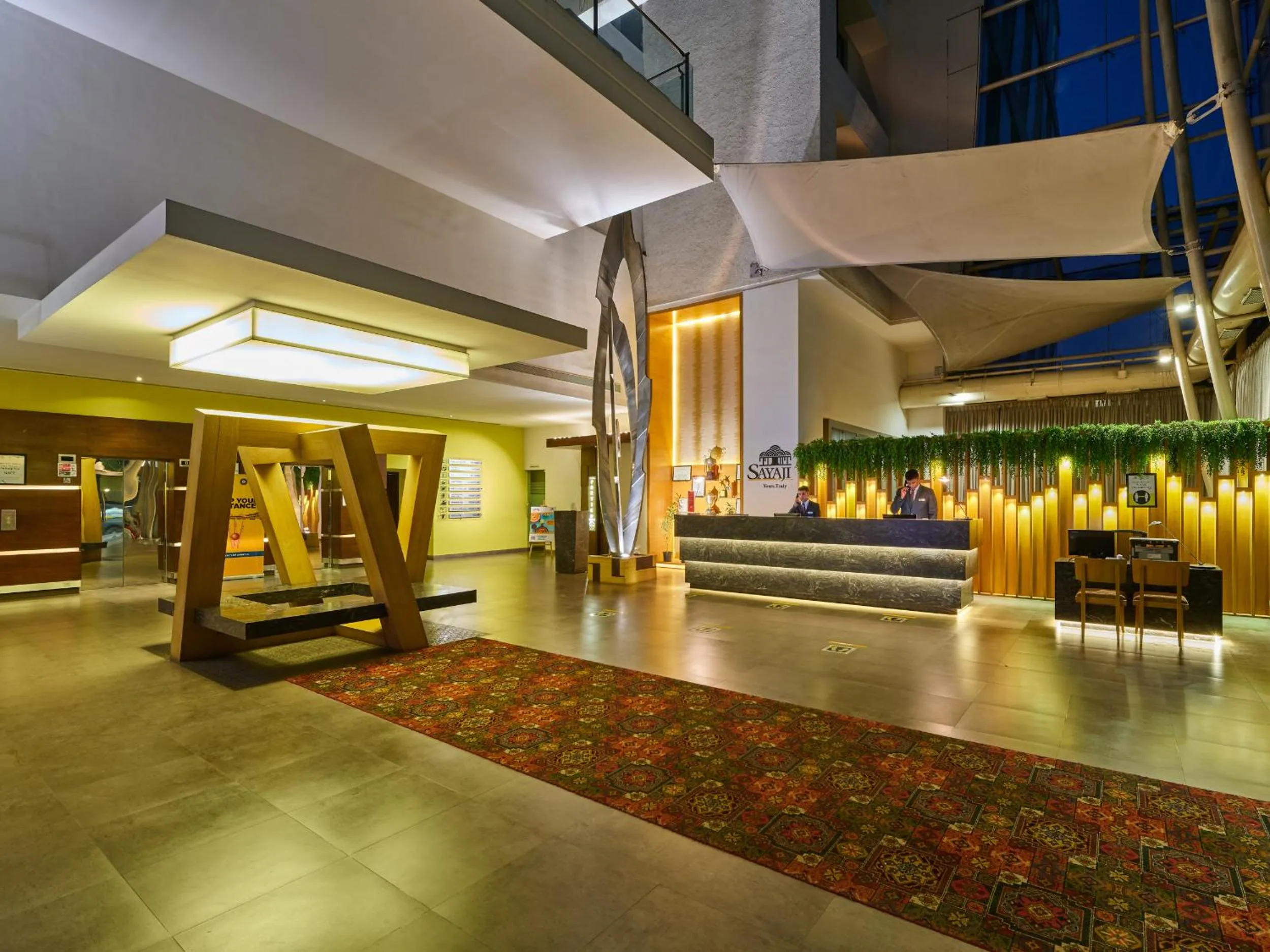 Lobby or reception in Sayaji Pune