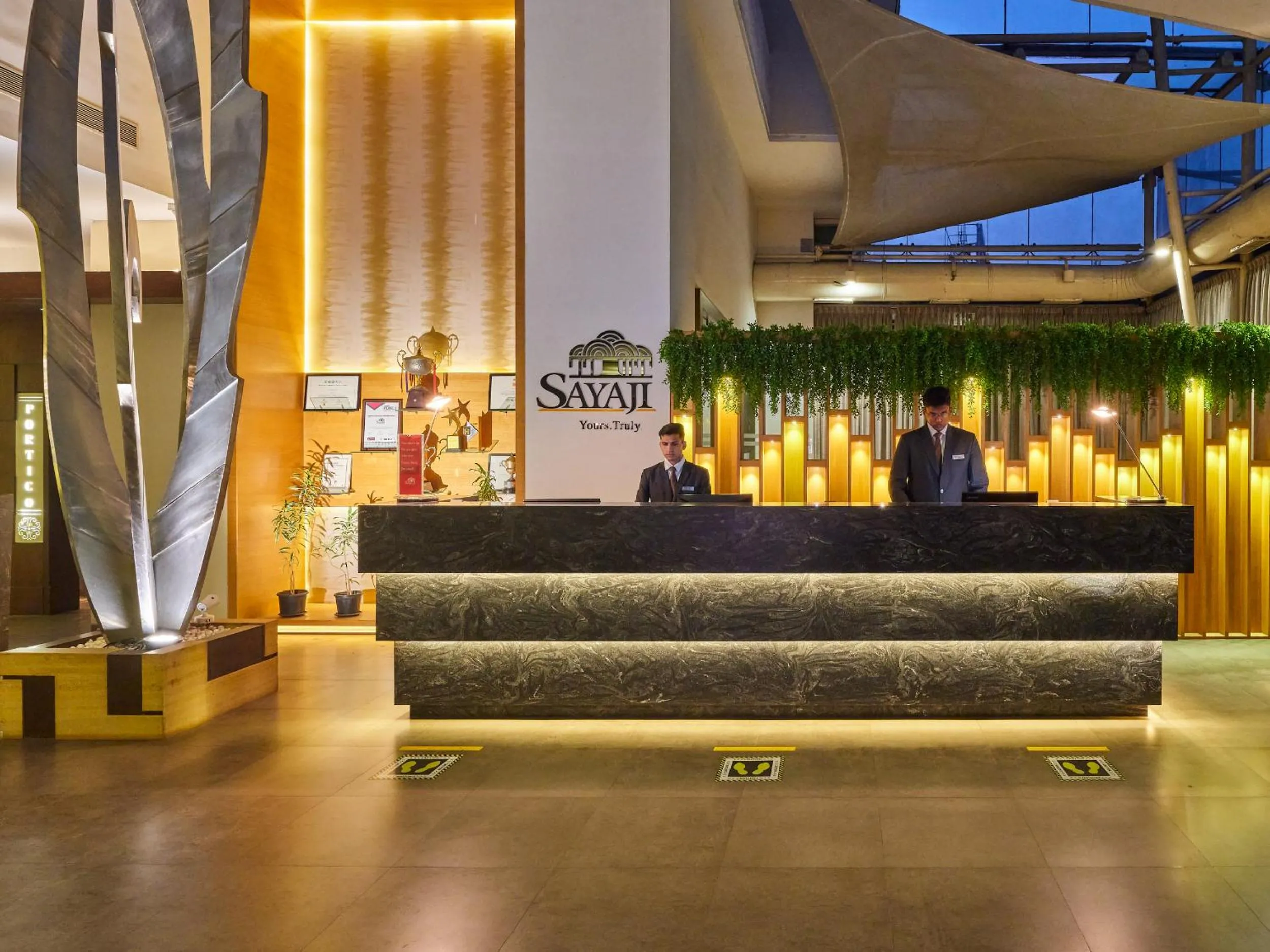 Lobby or reception in Sayaji Pune