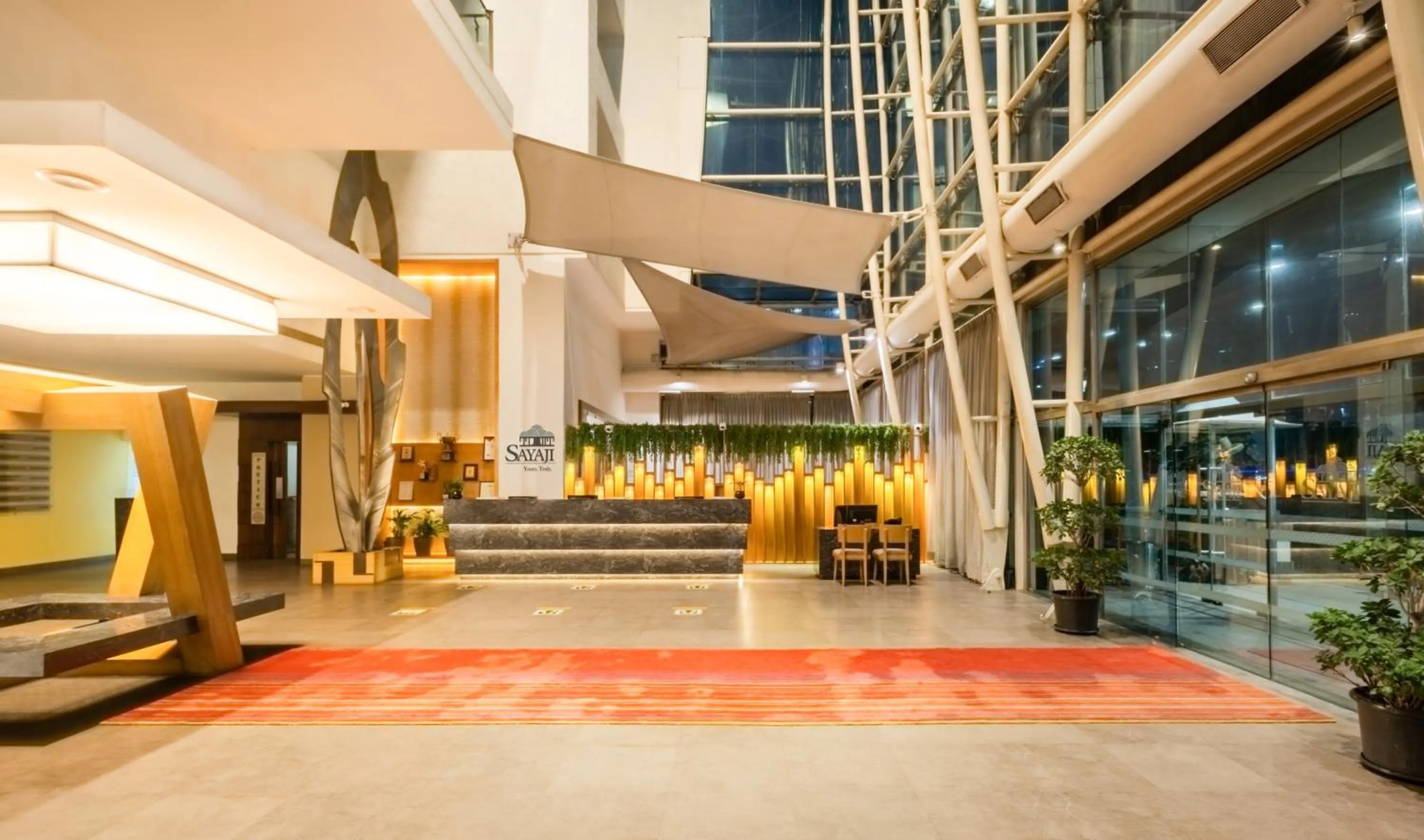 Lobby or reception in Sayaji Pune