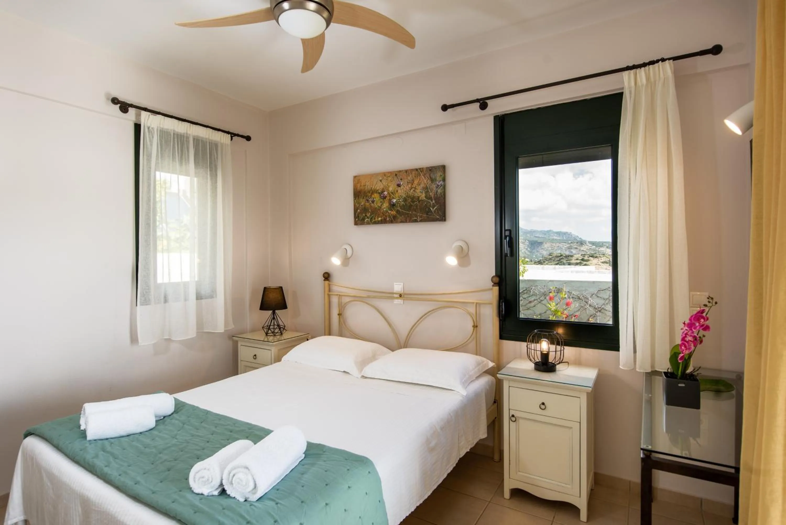 Bedroom, Bed in Portela Suites Kastri