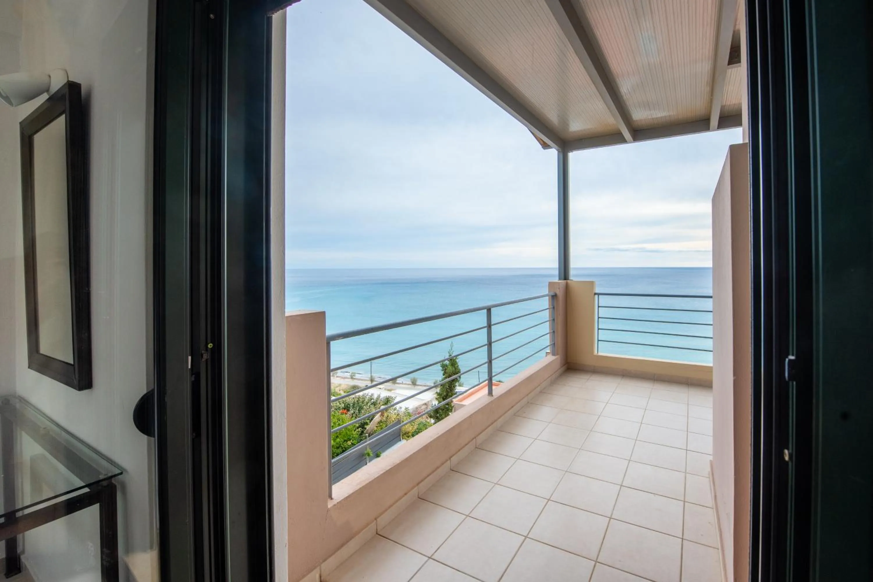 Balcony/Terrace in Portela Suites Kastri
