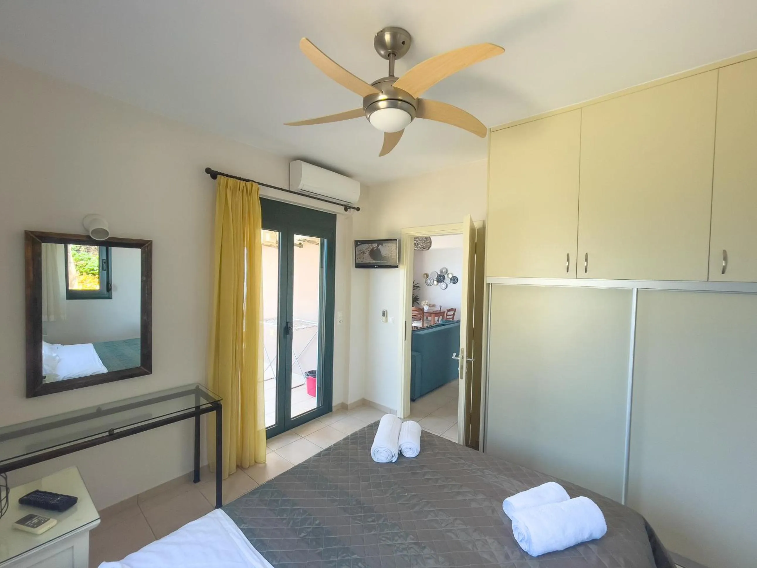 Bedroom, Bed in Portela Suites Kastri