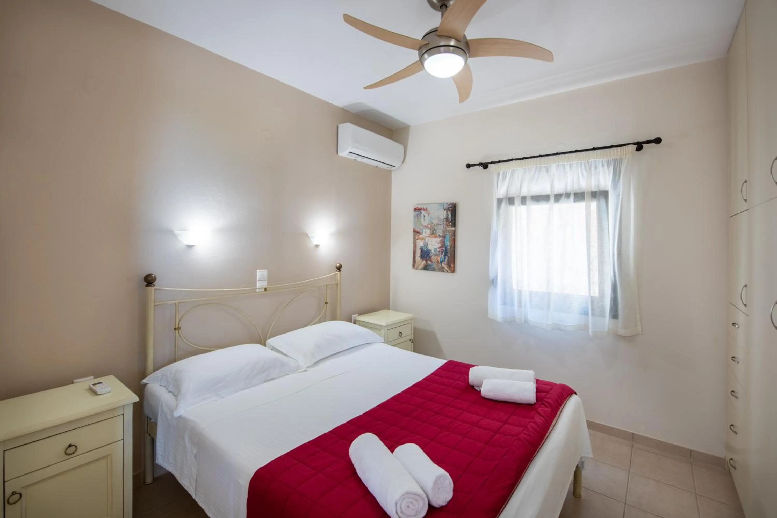 Bedroom, Bed in Portela Suites Kastri