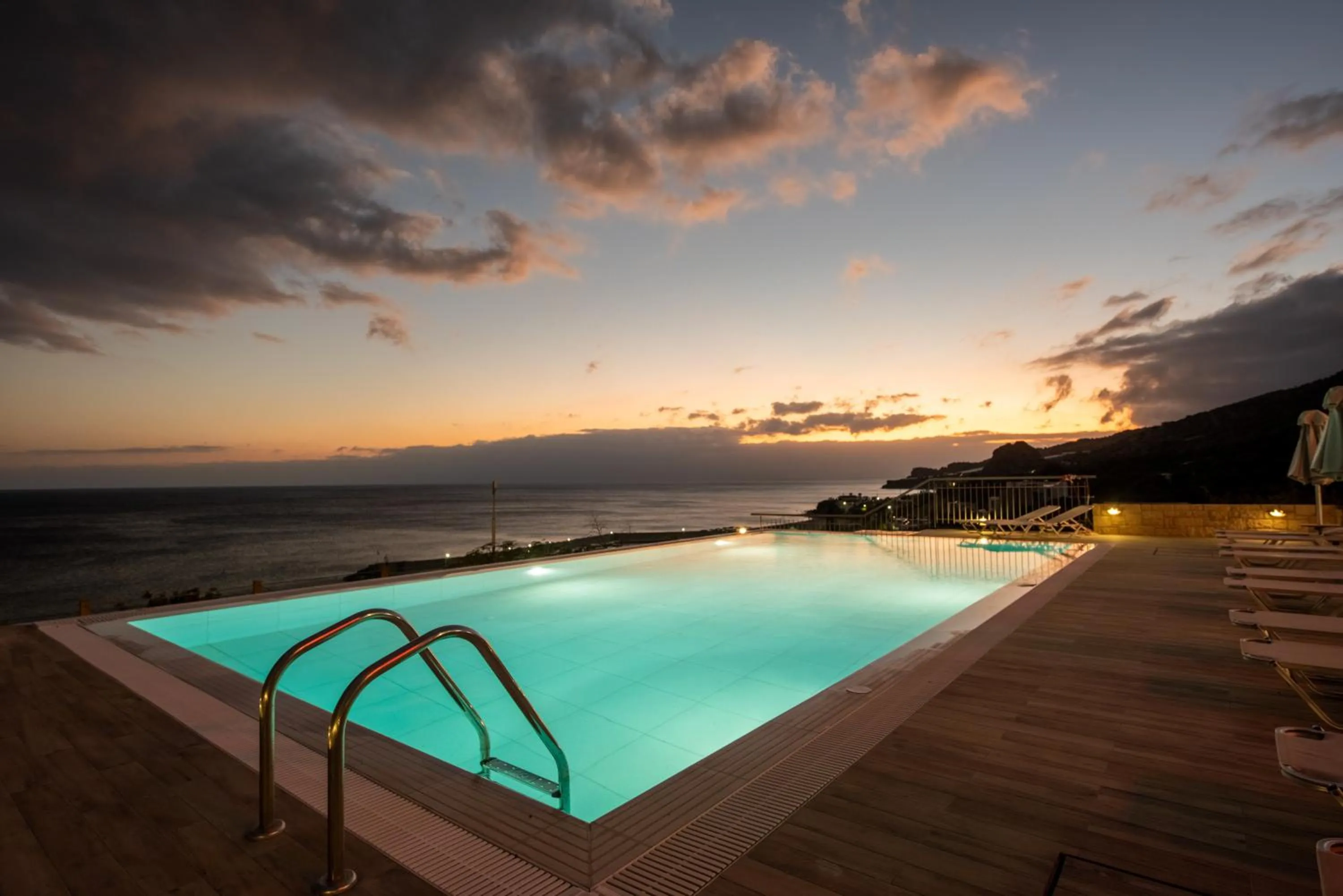 Sea view in Portela Suites Kastri