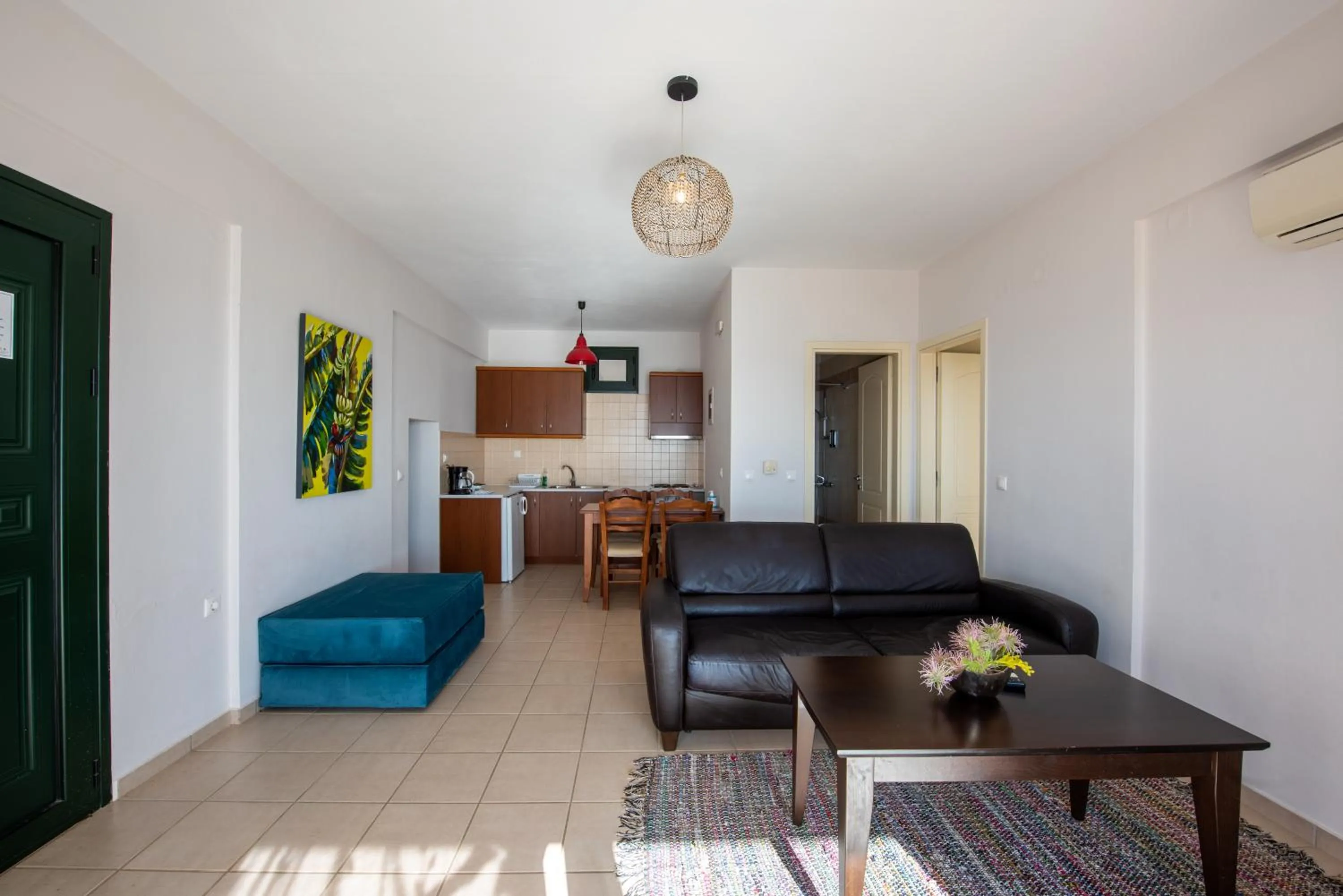 Kitchen or kitchenette in Portela Suites Kastri