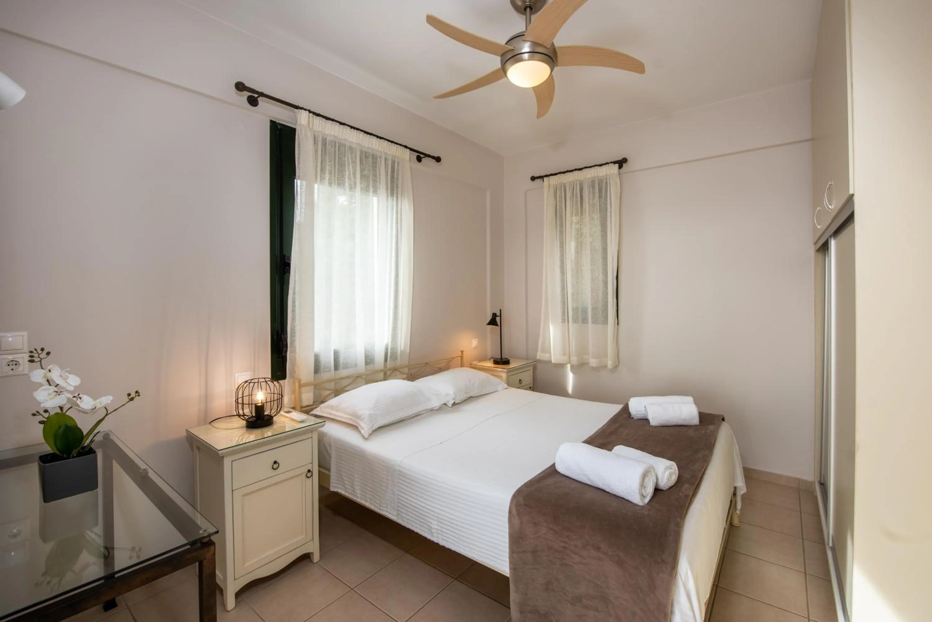 Bedroom, Bed in Portela Suites Kastri