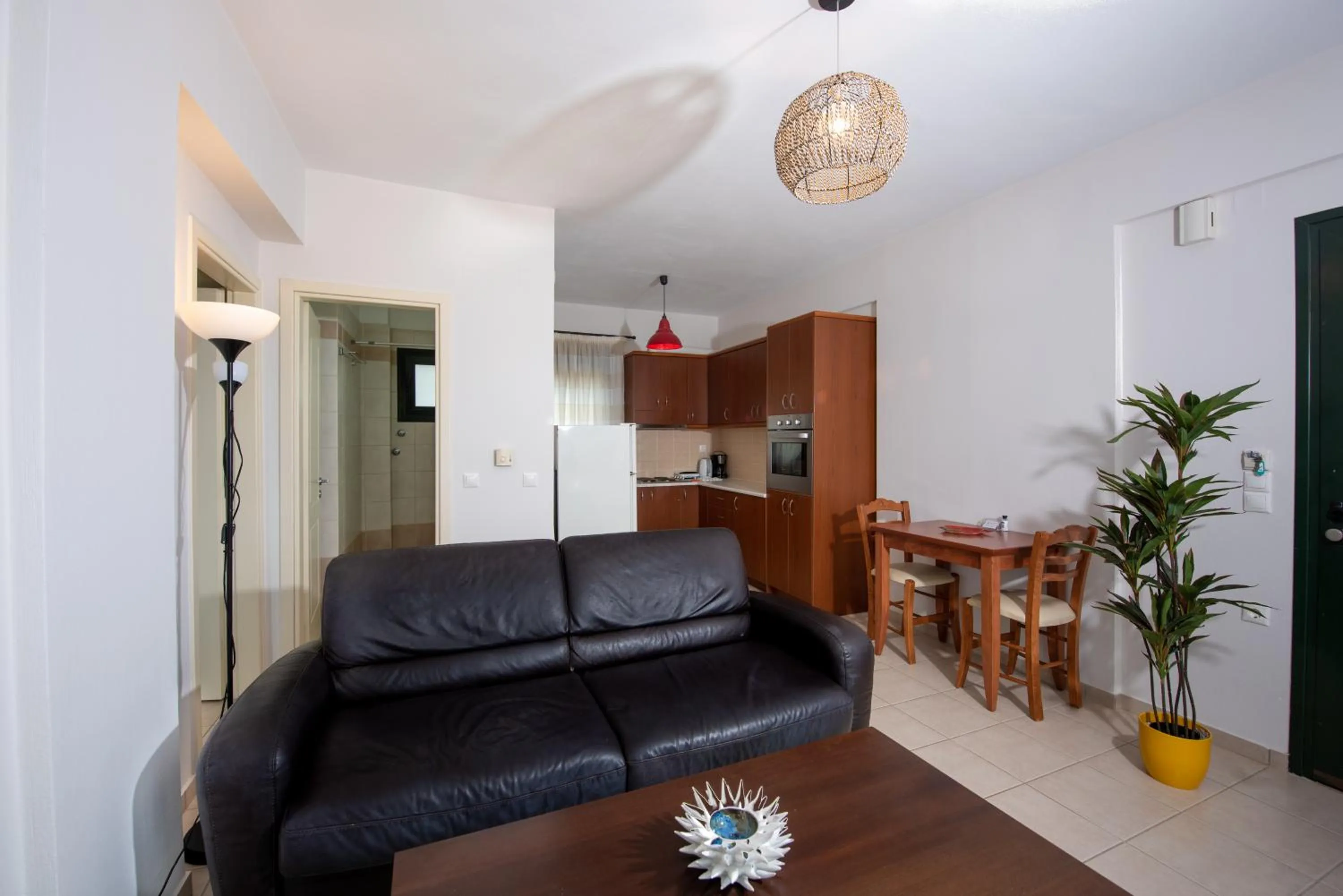 Kitchen or kitchenette in Portela Suites Kastri