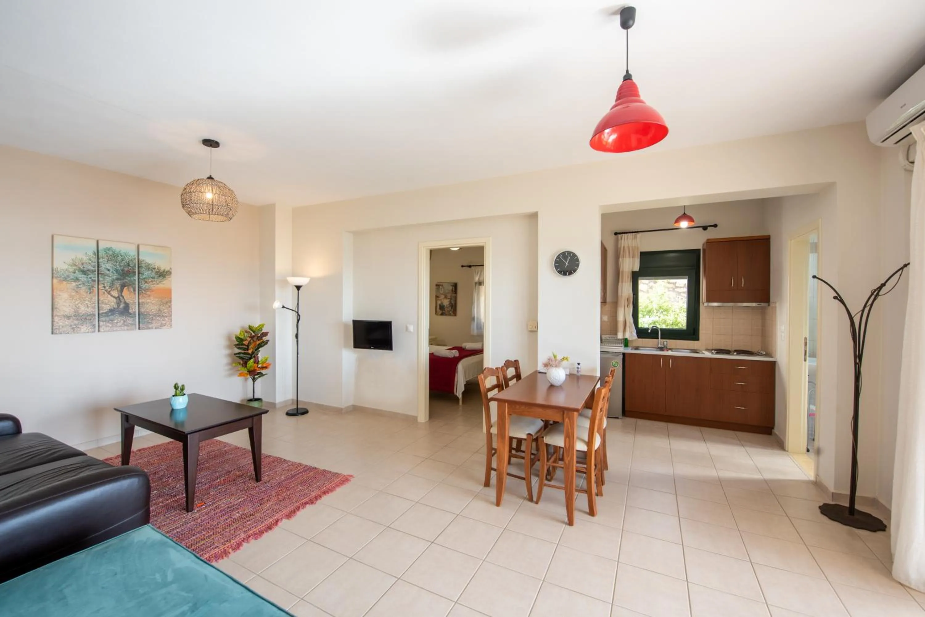 Kitchen or kitchenette in Portela Suites Kastri