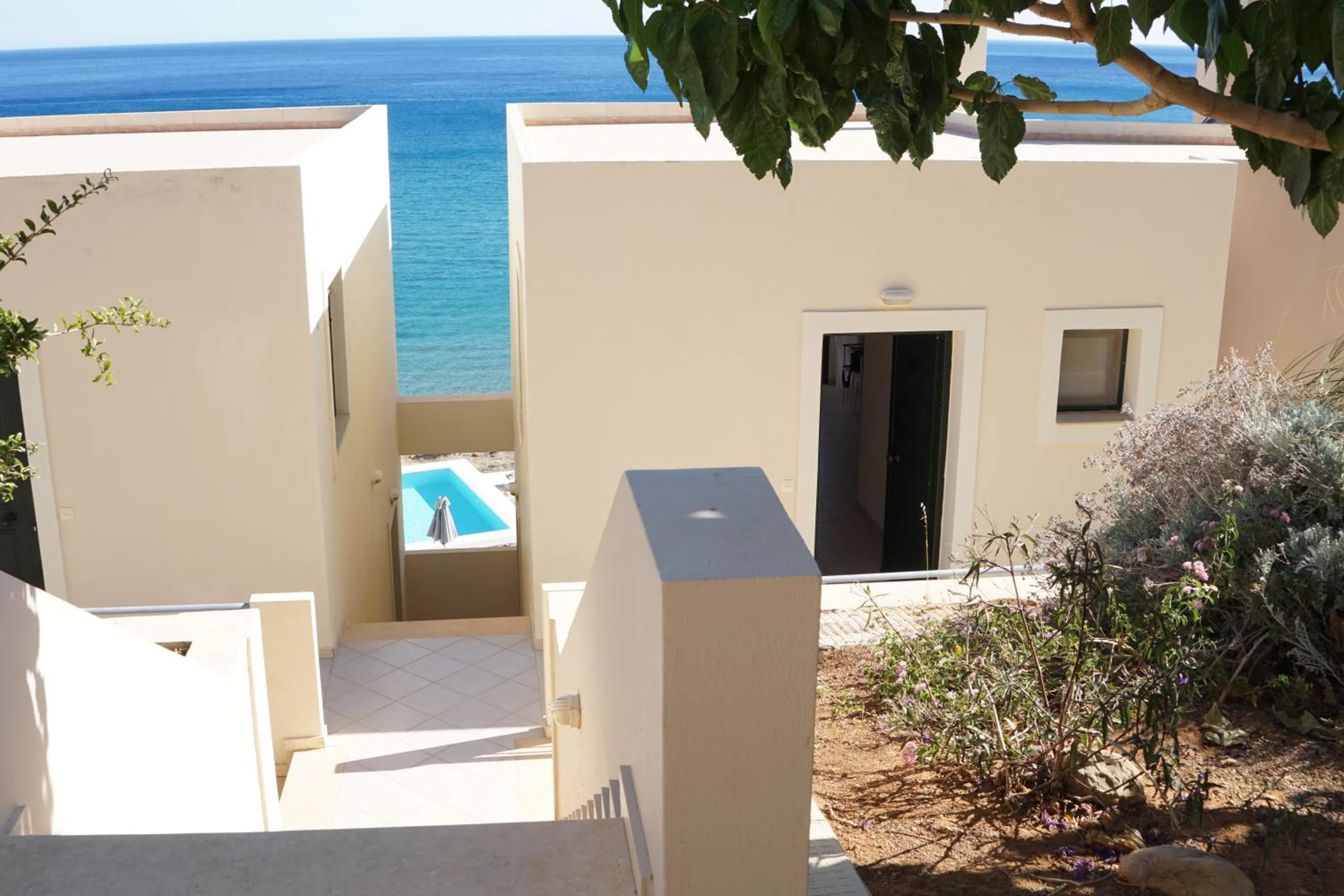 Sea view in Portela Suites Kastri