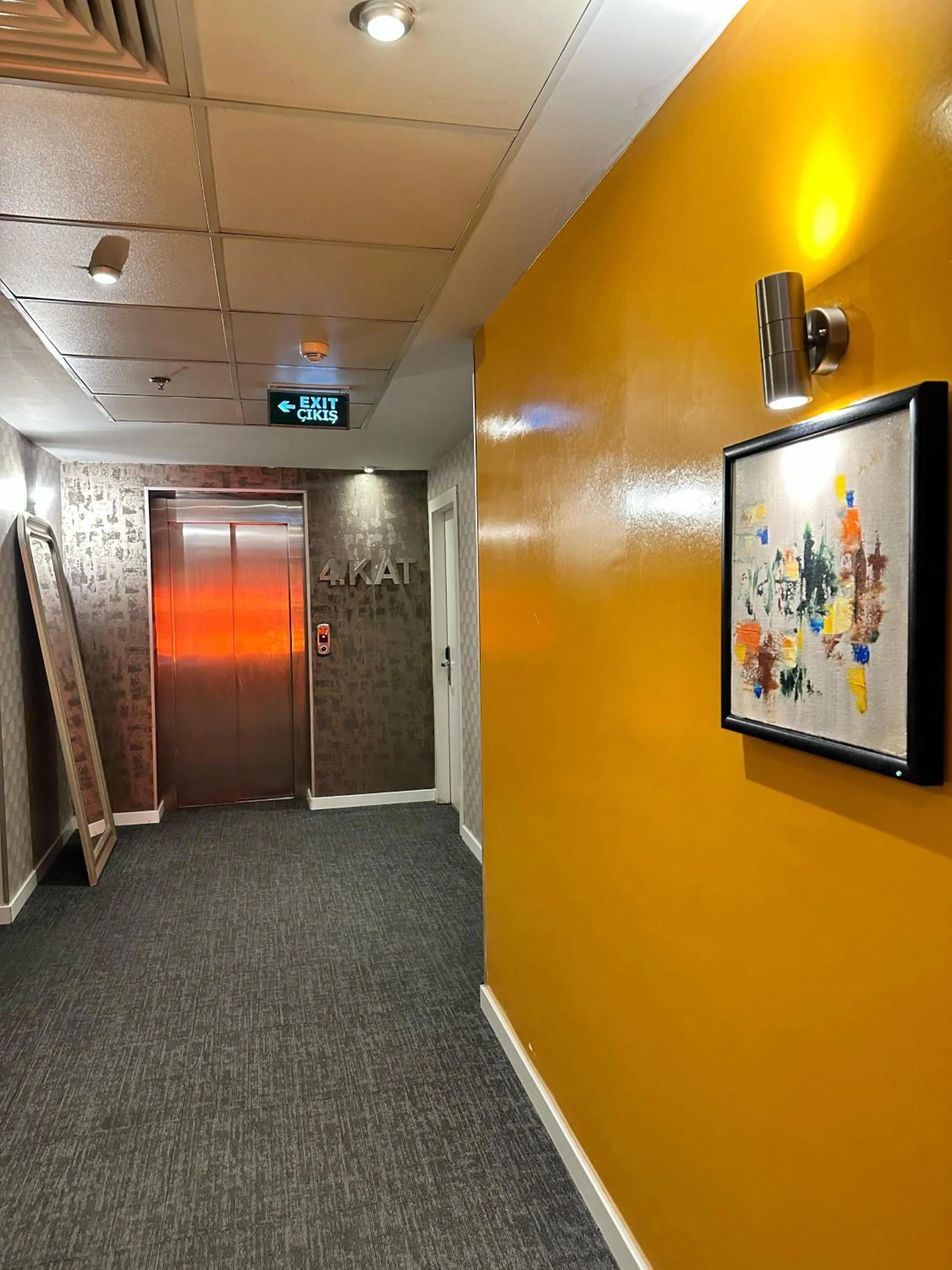 Floor plan in Tempo Hotel 4Levent