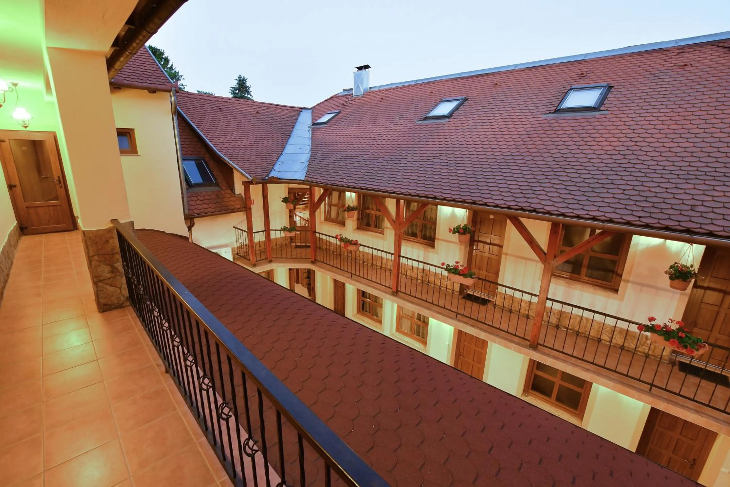 Balcony/Terrace in Szinbád Hotel
