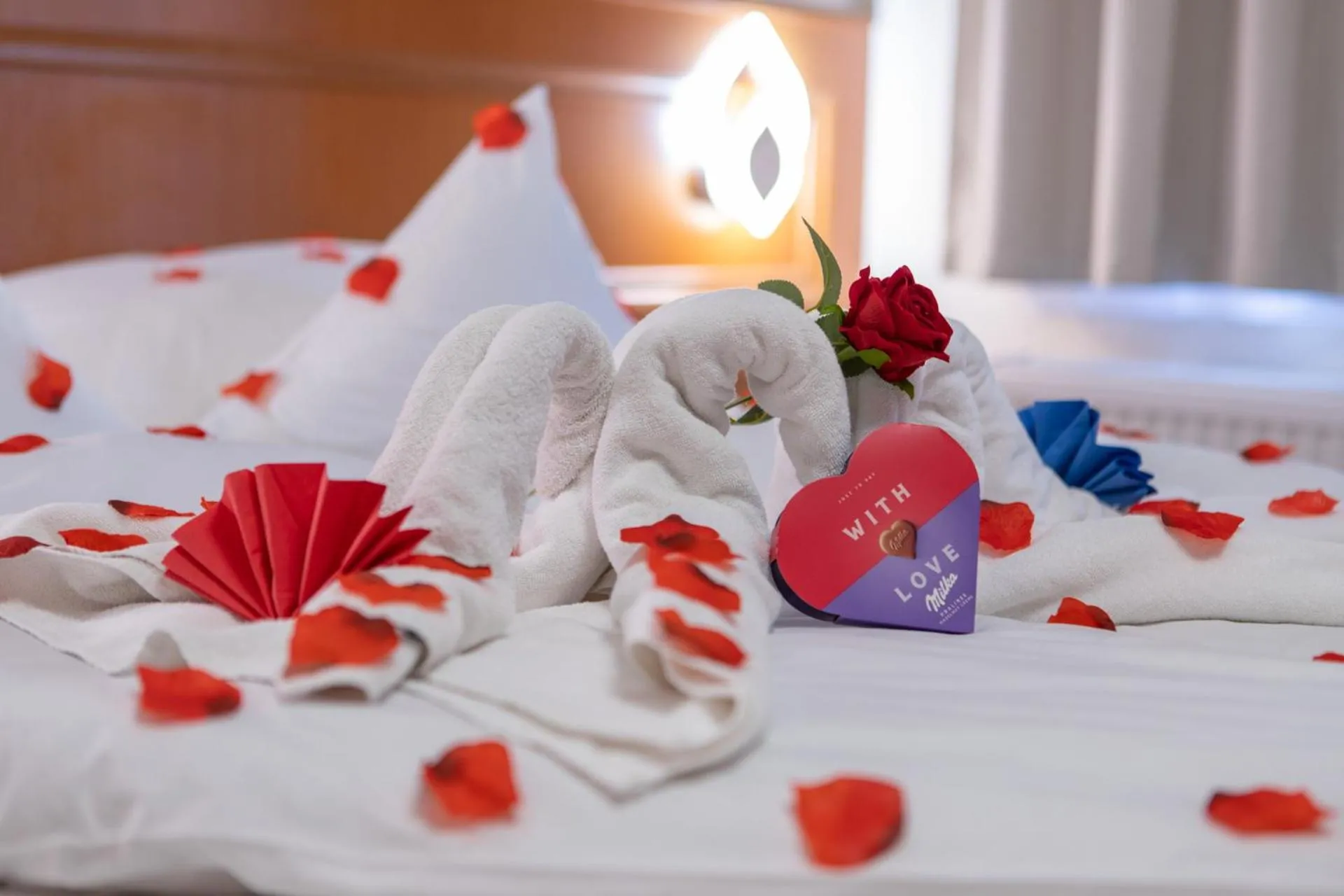 Bed in Szinbád Hotel