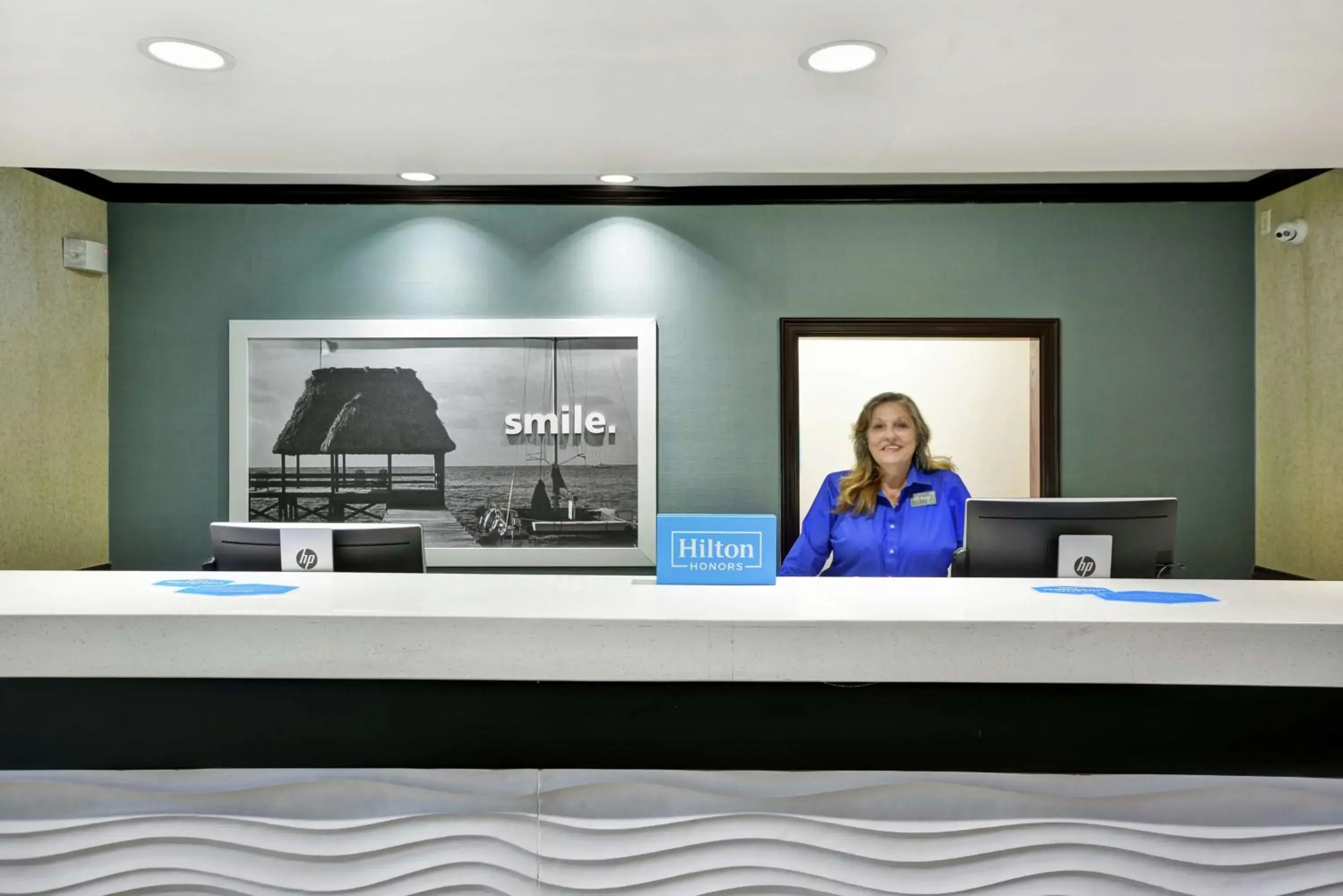 Lobby or reception in Hampton Inn Corpus Christi - Northwest I-37 Lobby or reception in Hampton Inn Corpus Christi - Northwest I-37