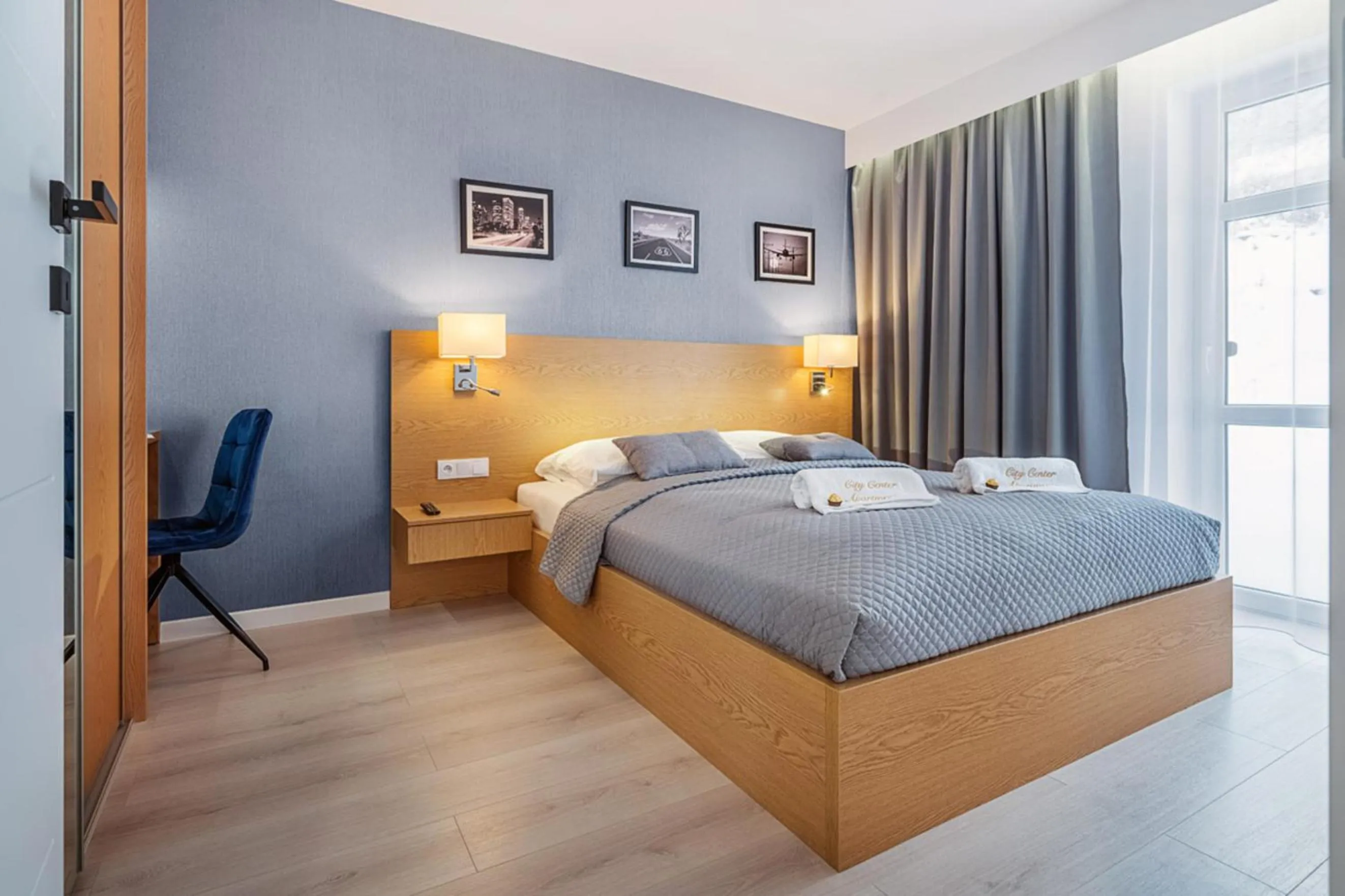 Bed in Apartamenty City Center Cicha 8