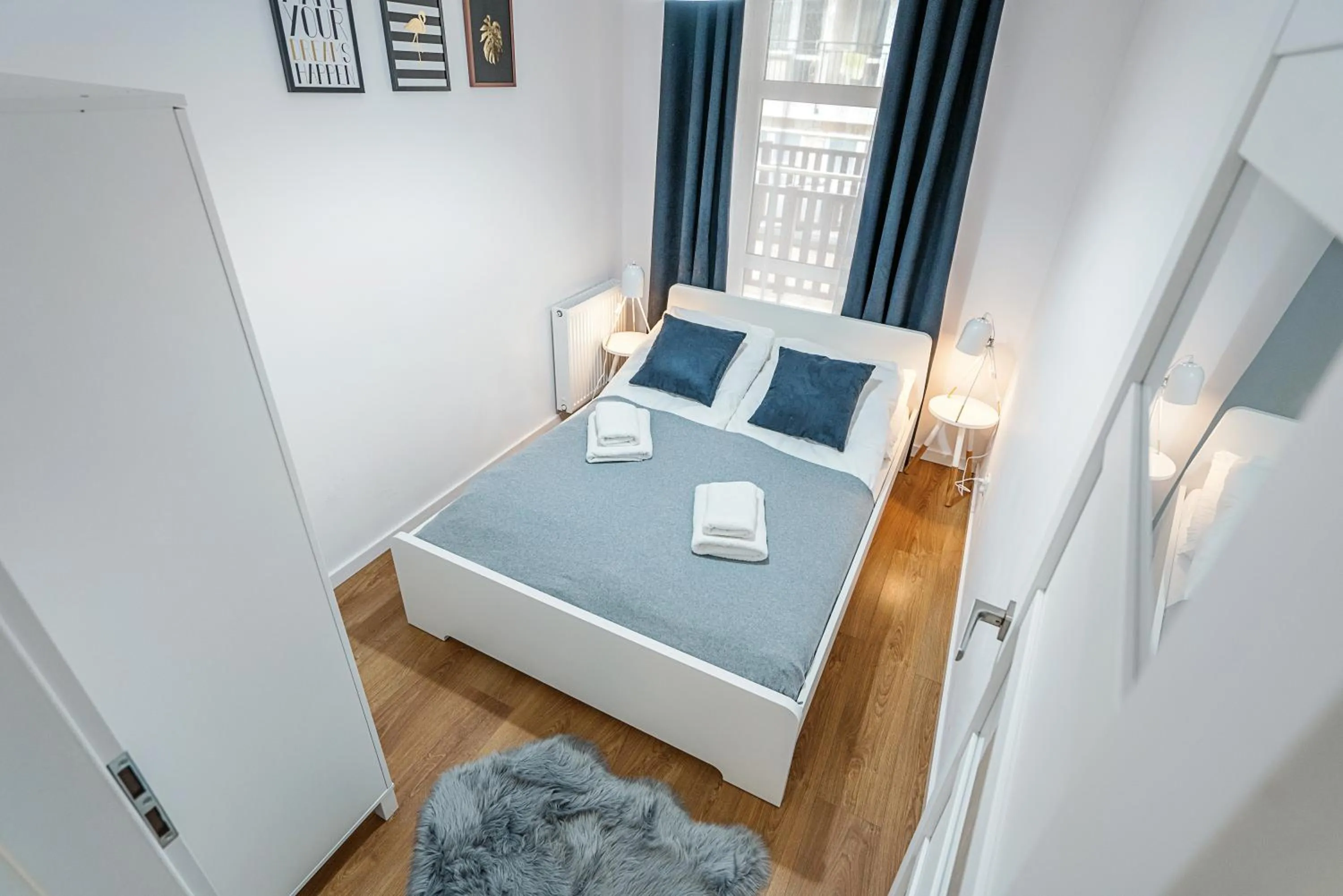 Bed in Apartamenty City Center Cicha 8