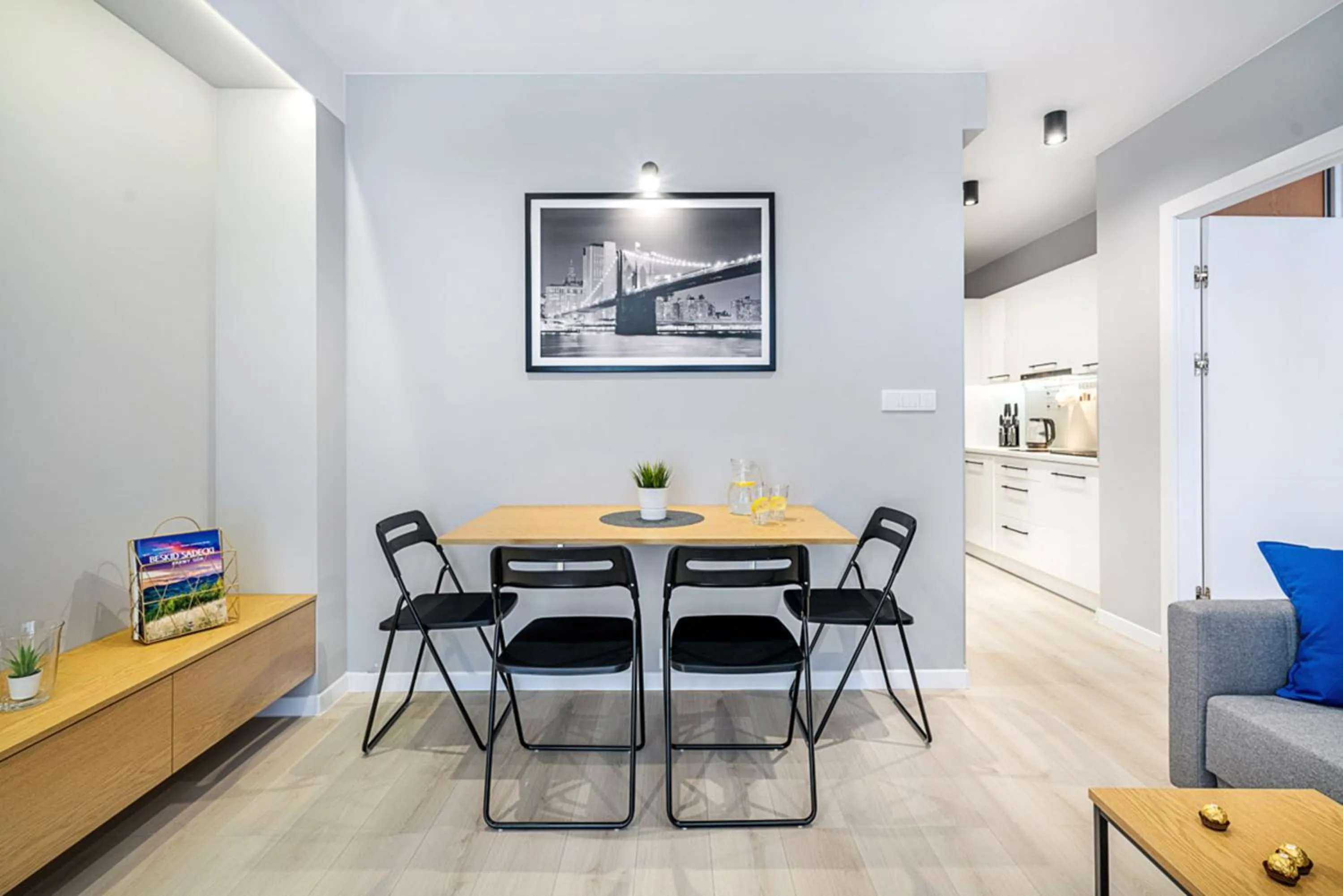 Dining area in Apartamenty City Center Cicha 8