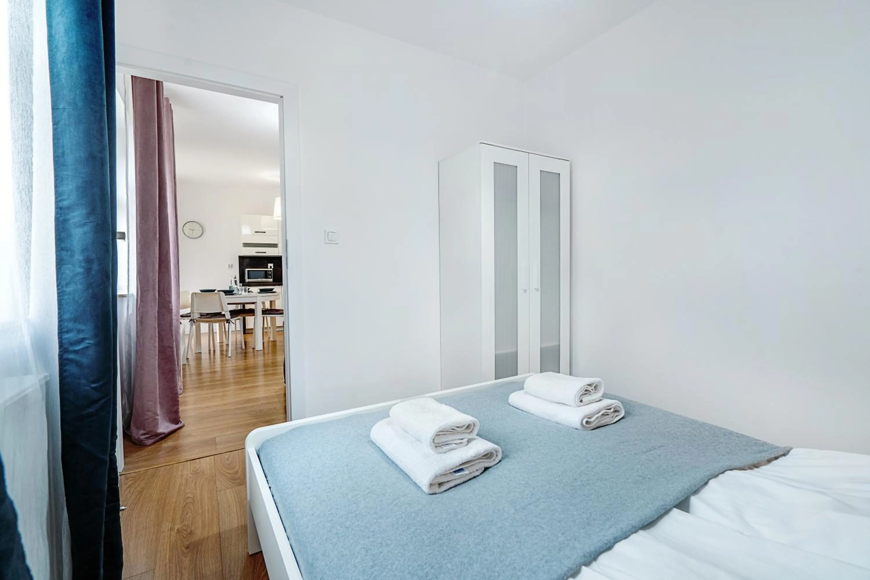 Bed in Apartamenty City Center Cicha 8