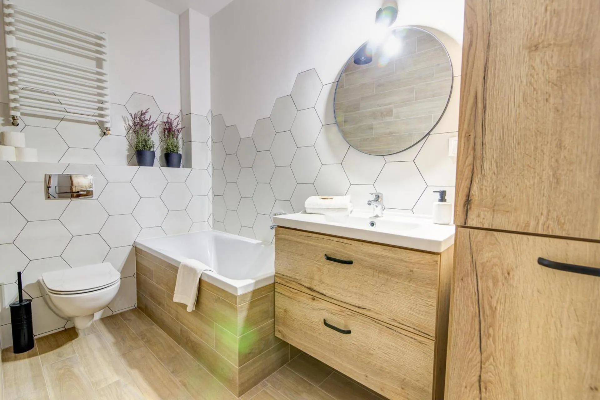 Bathroom in Apartamenty City Center Cicha 8