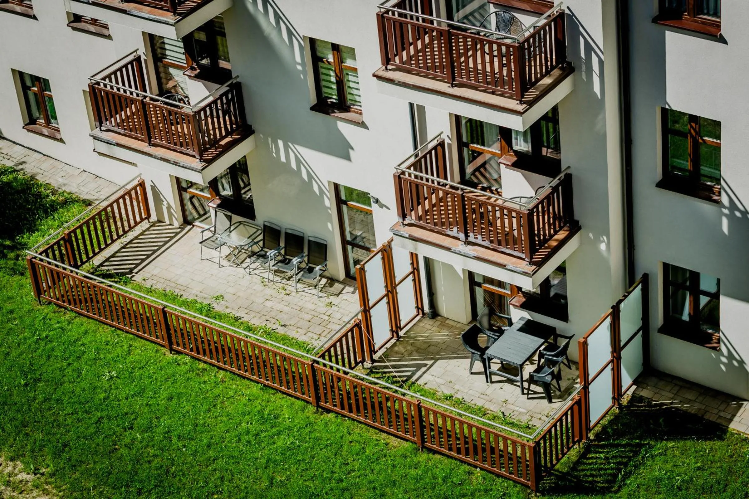 Balcony/Terrace in Apartamenty City Center Cicha 8