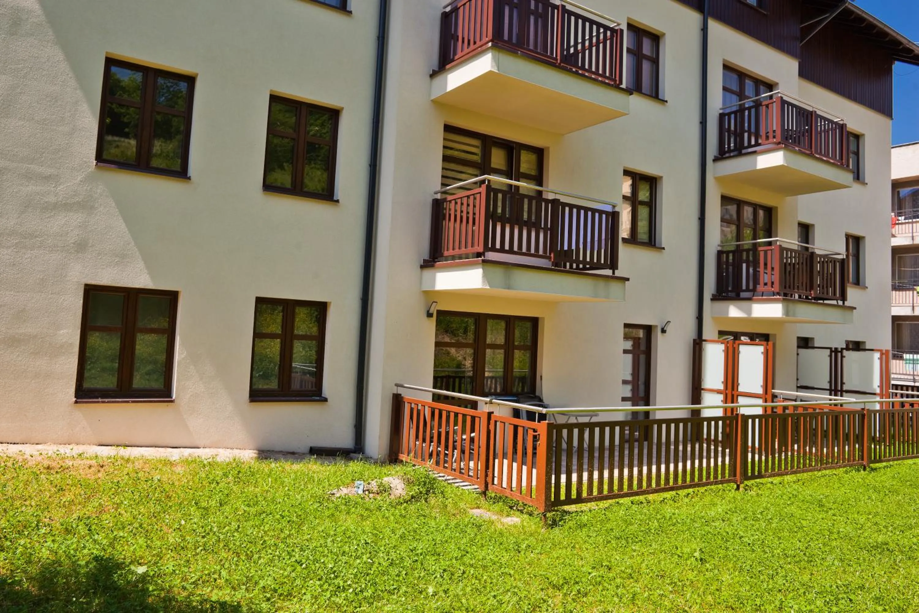 Balcony/Terrace in Apartamenty City Center Cicha 8