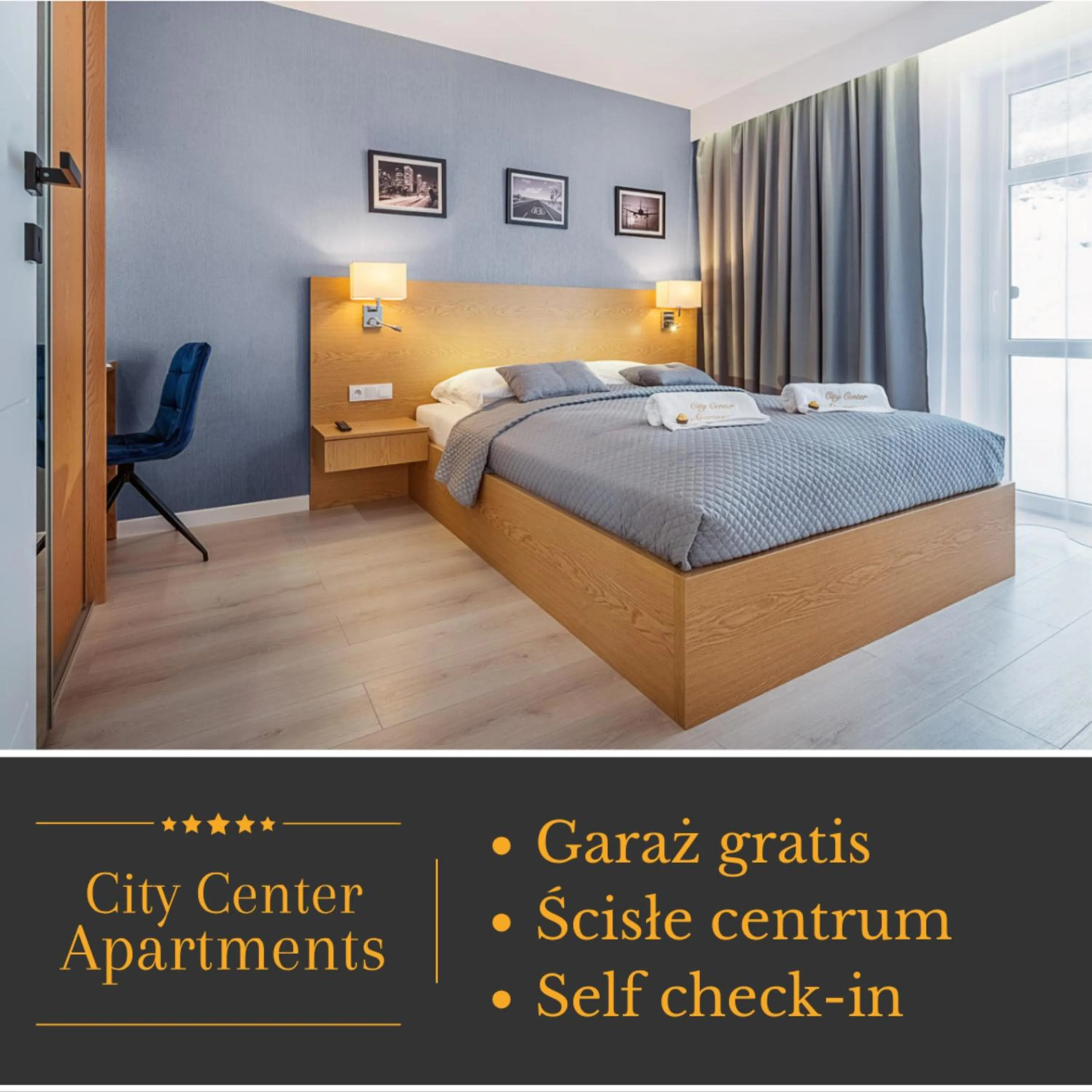 Other, Bed in Apartamenty City Center Cicha 8