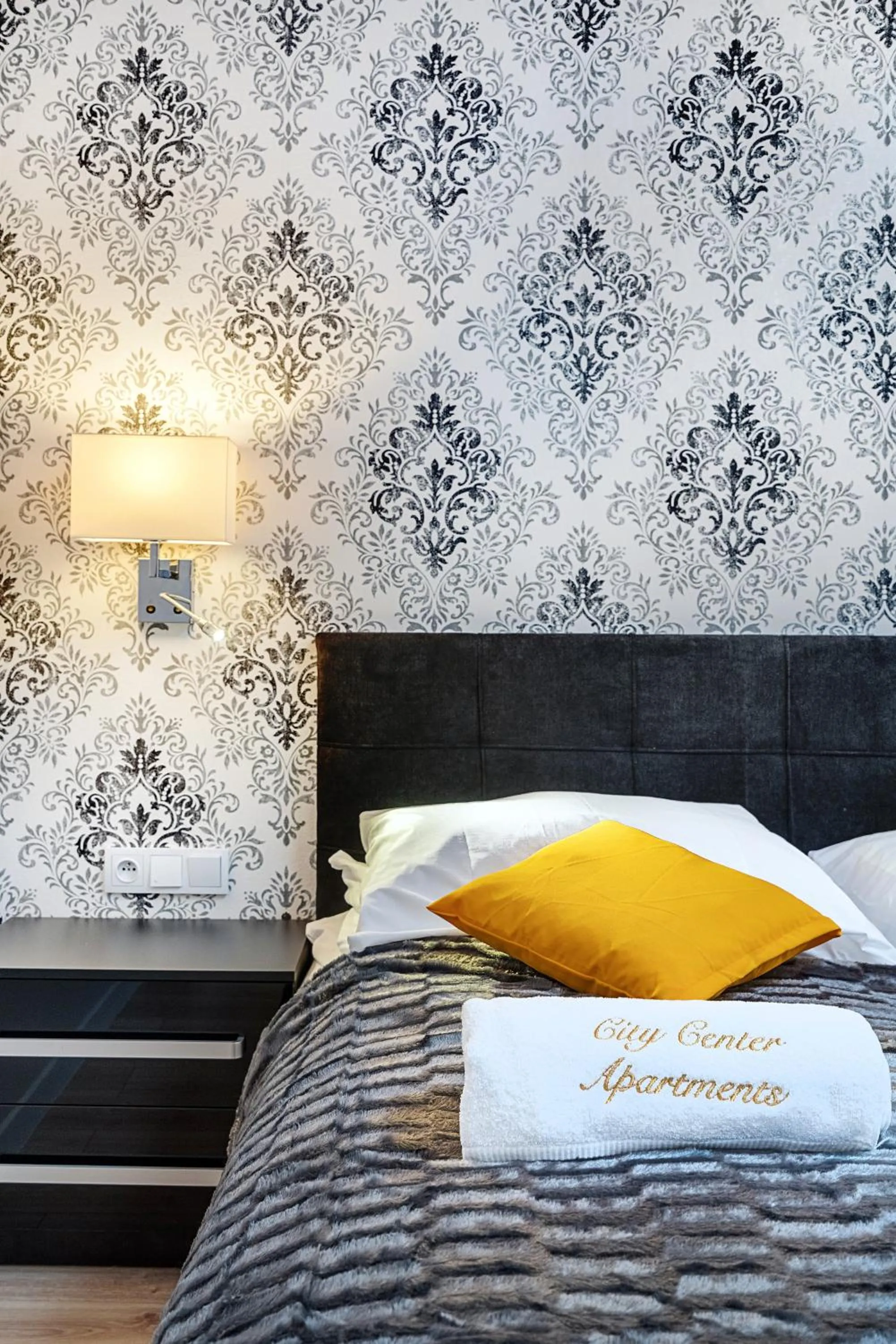Bed in Apartamenty City Center Cicha 8