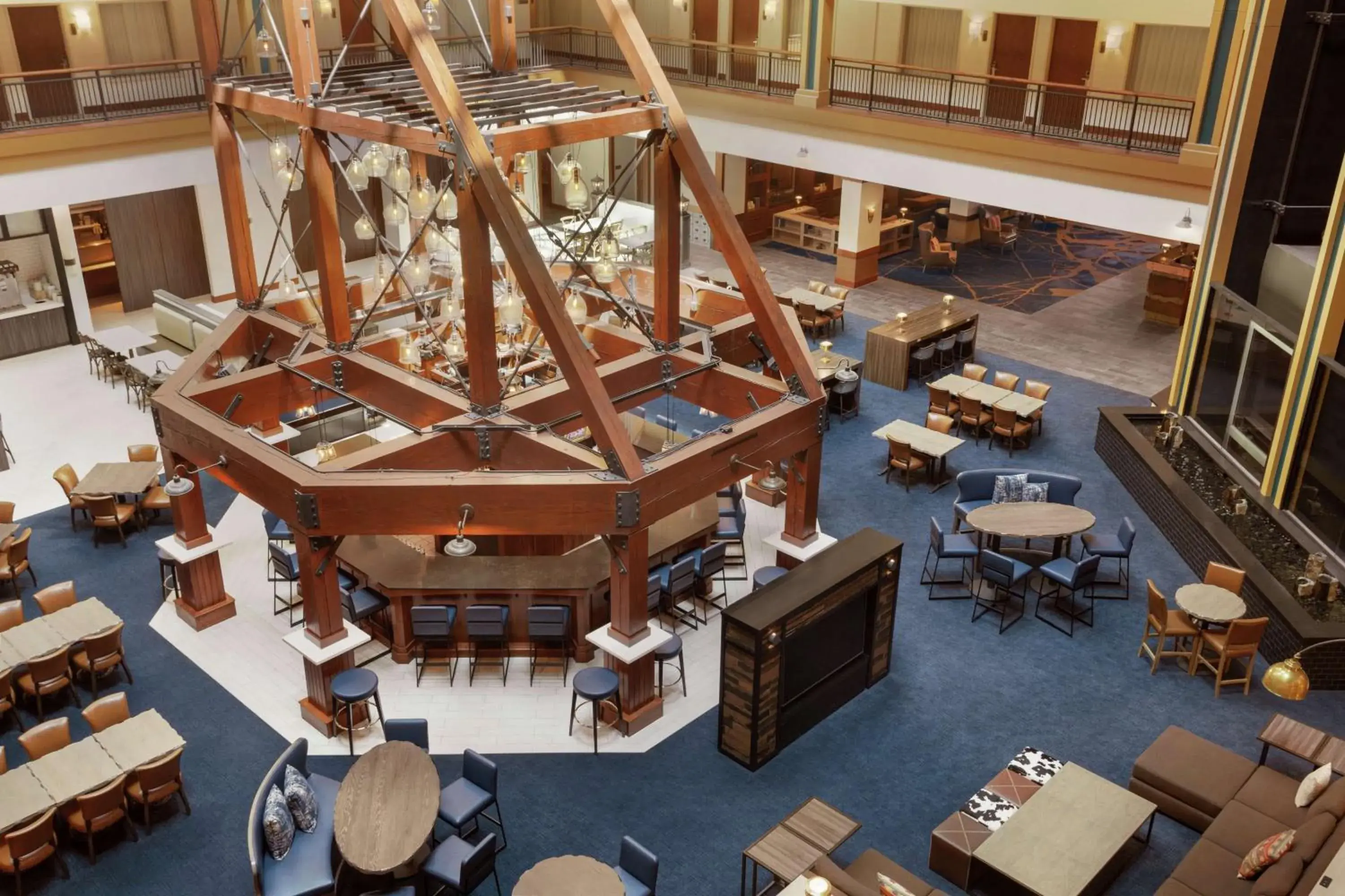 Lobby or reception in Embassy Suites by Hilton Denver International Airport Lobby or reception in Embassy Suites by Hilton Denver International Airport