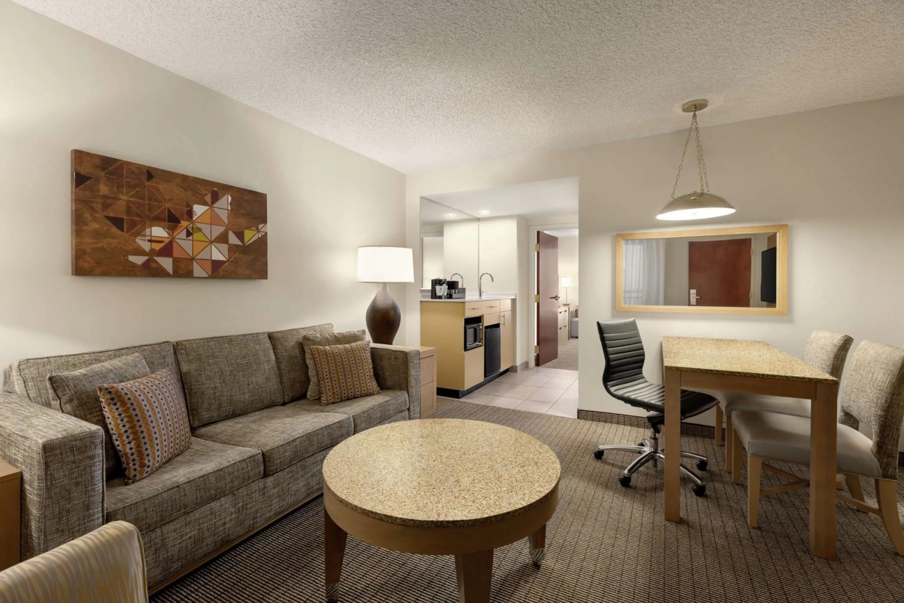 Living room in Embassy Suites by Hilton Denver International Airport