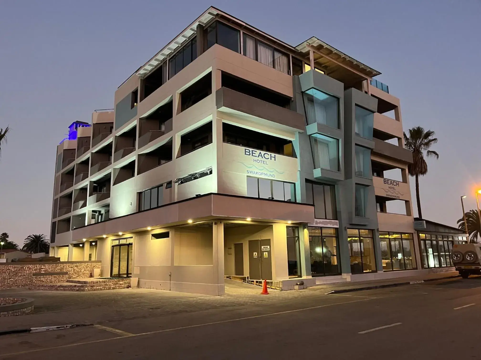 Property building in Beach Hotel Swakopmund Property building in Beach Hotel Swakopmund