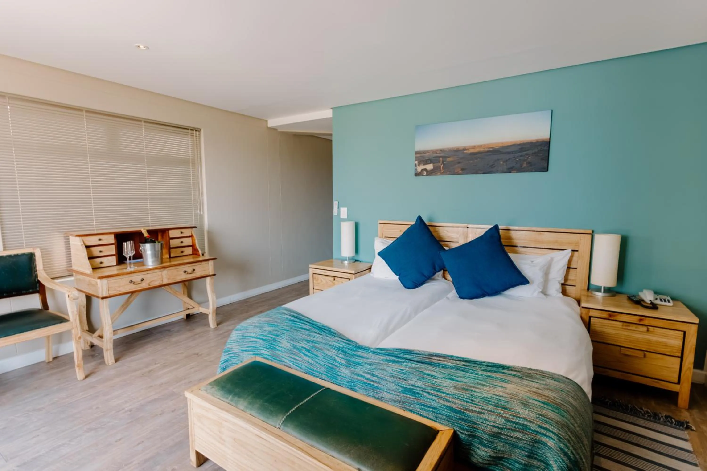 Property building, Bed in Beach Hotel Swakopmund