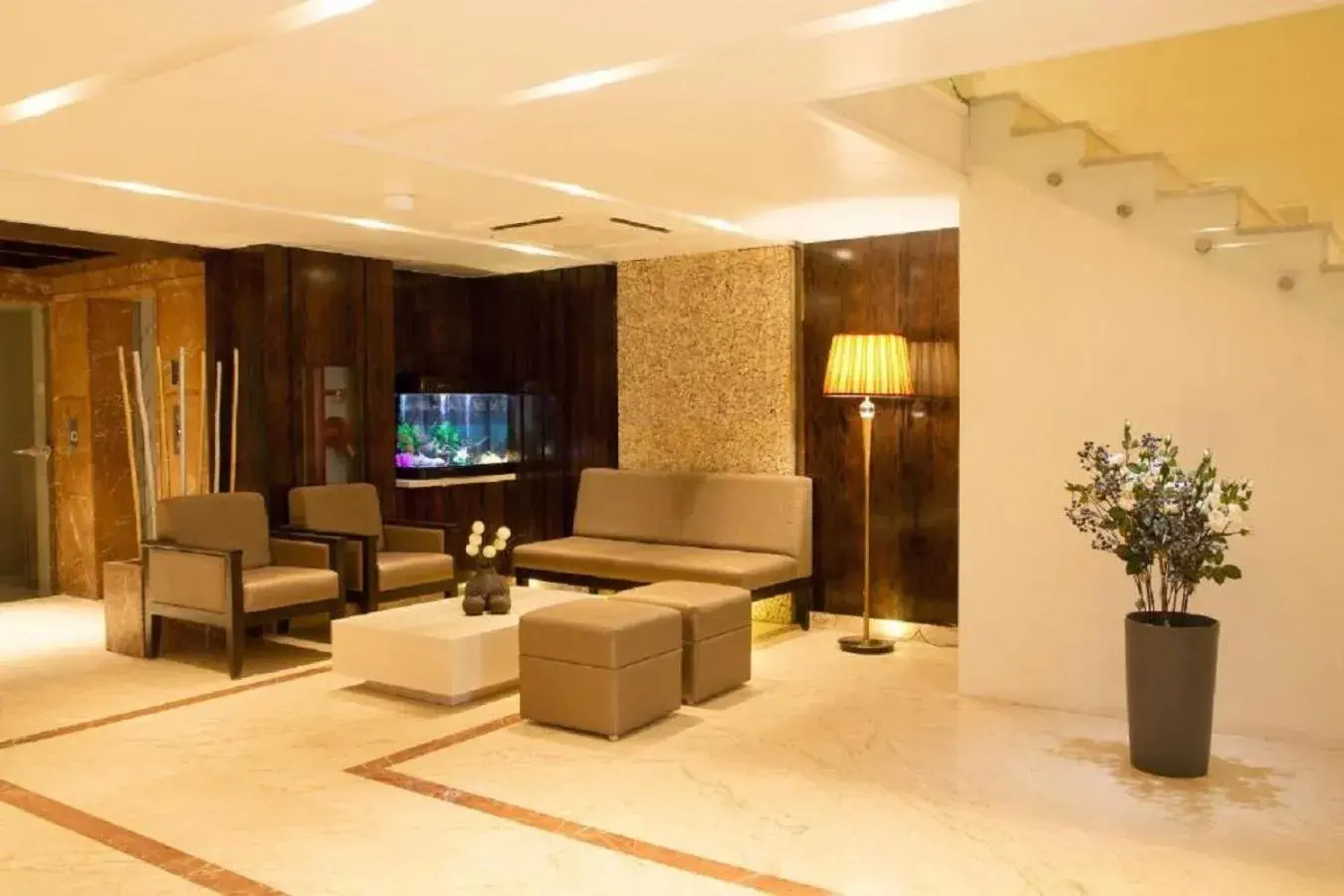 Lobby or reception in Sri Aadhish Grand Hotel Lobby or reception in Sri Aadhish Grand Hotel