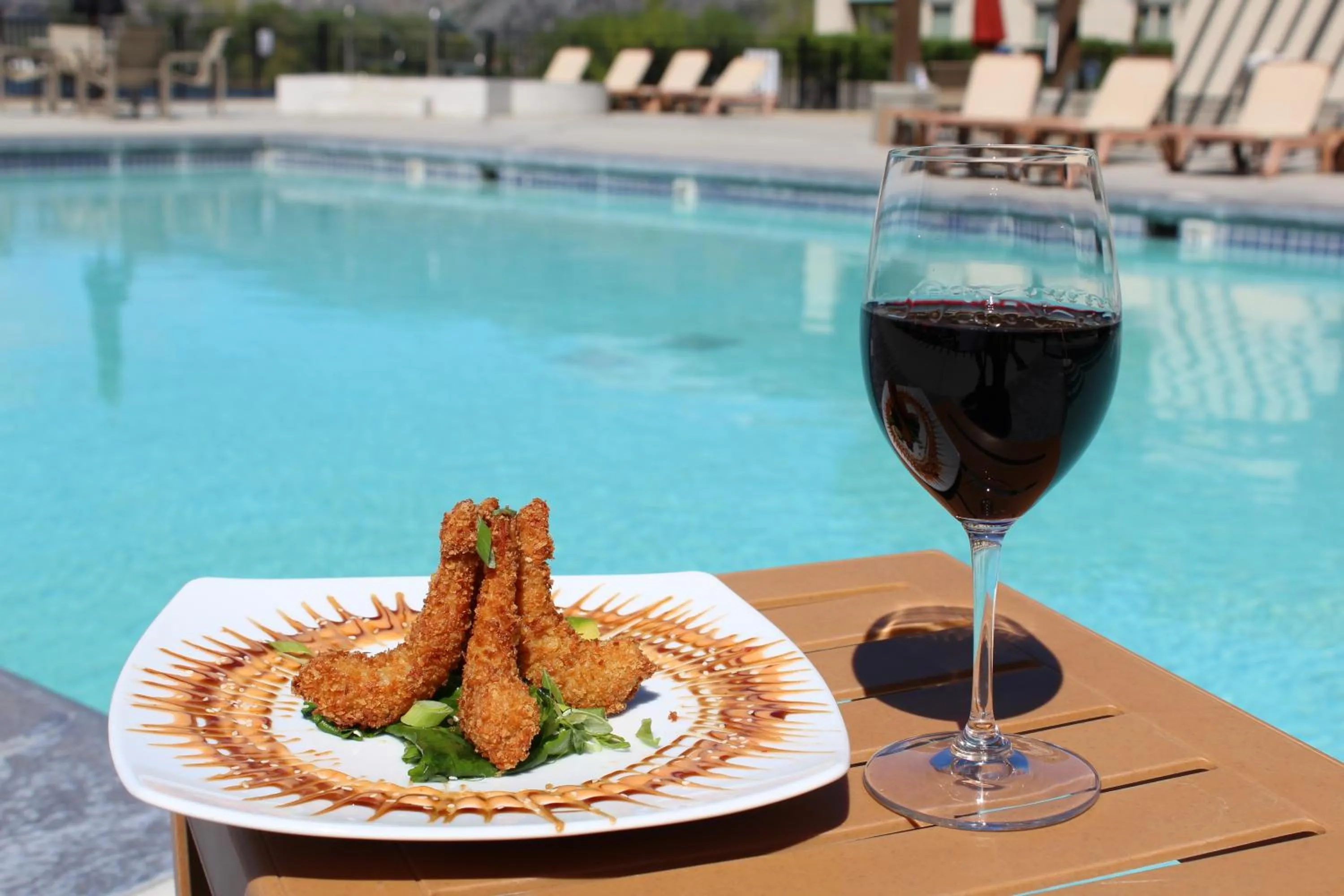 Lunch in Walnut Beach Resort