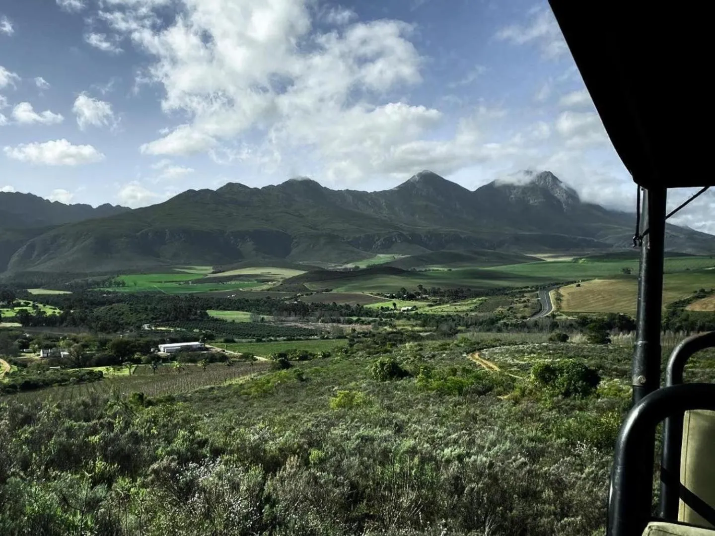 Mountain view in Jan Harmsgat Country House