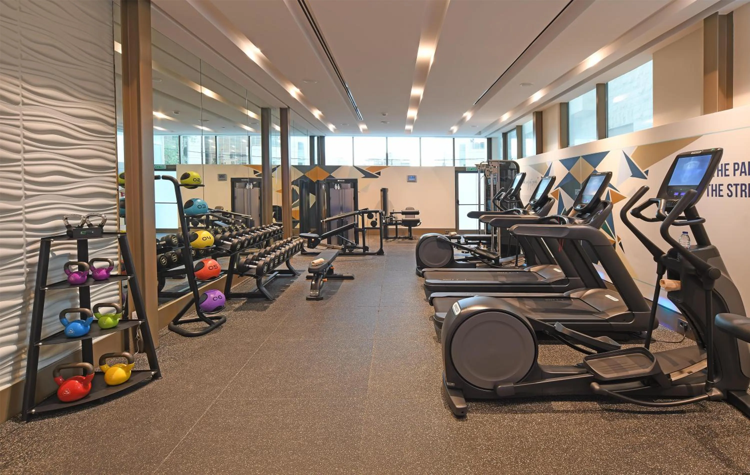 Fitness centre/facilities in Hilton Amman