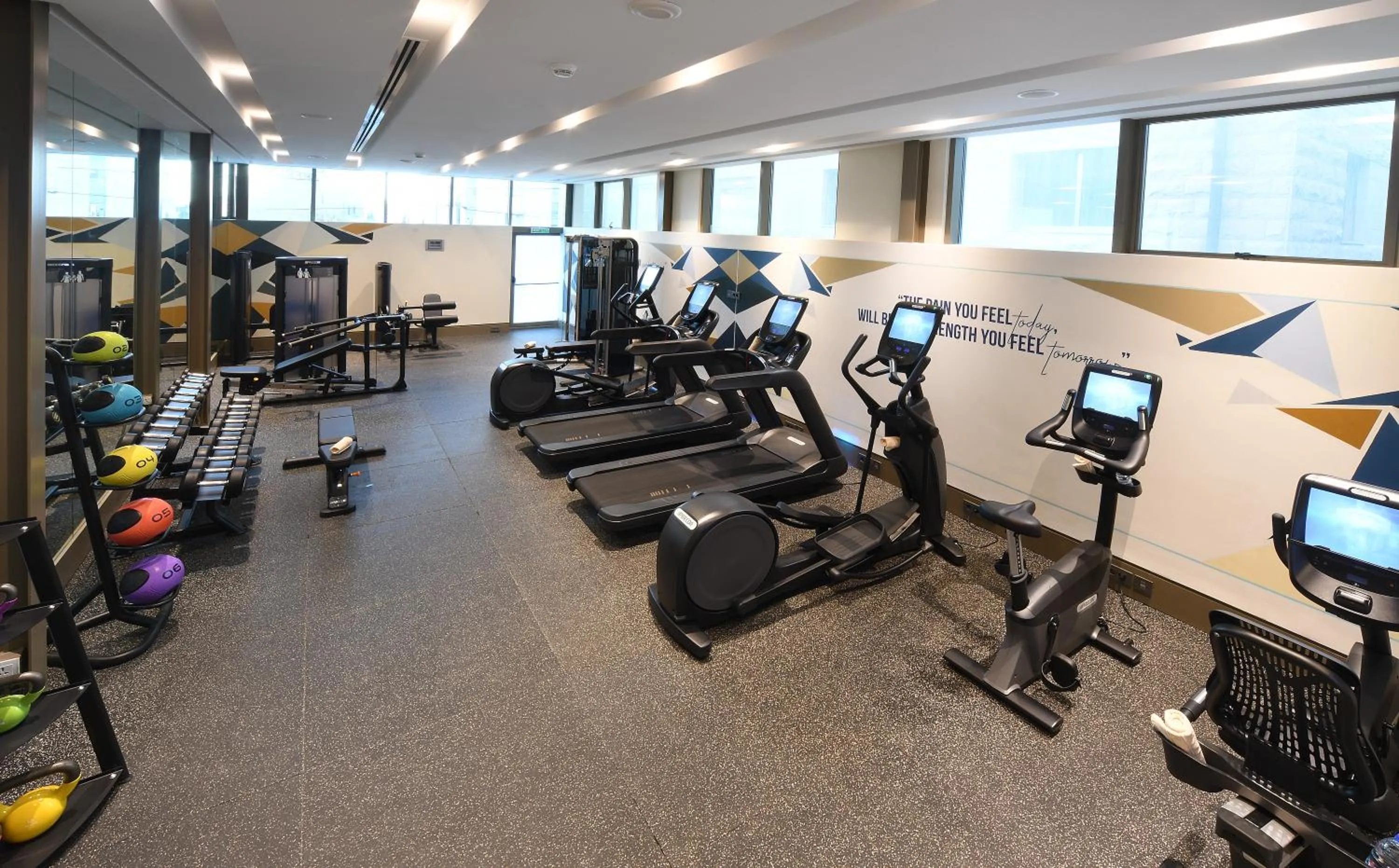 Fitness centre/facilities in Hilton Amman