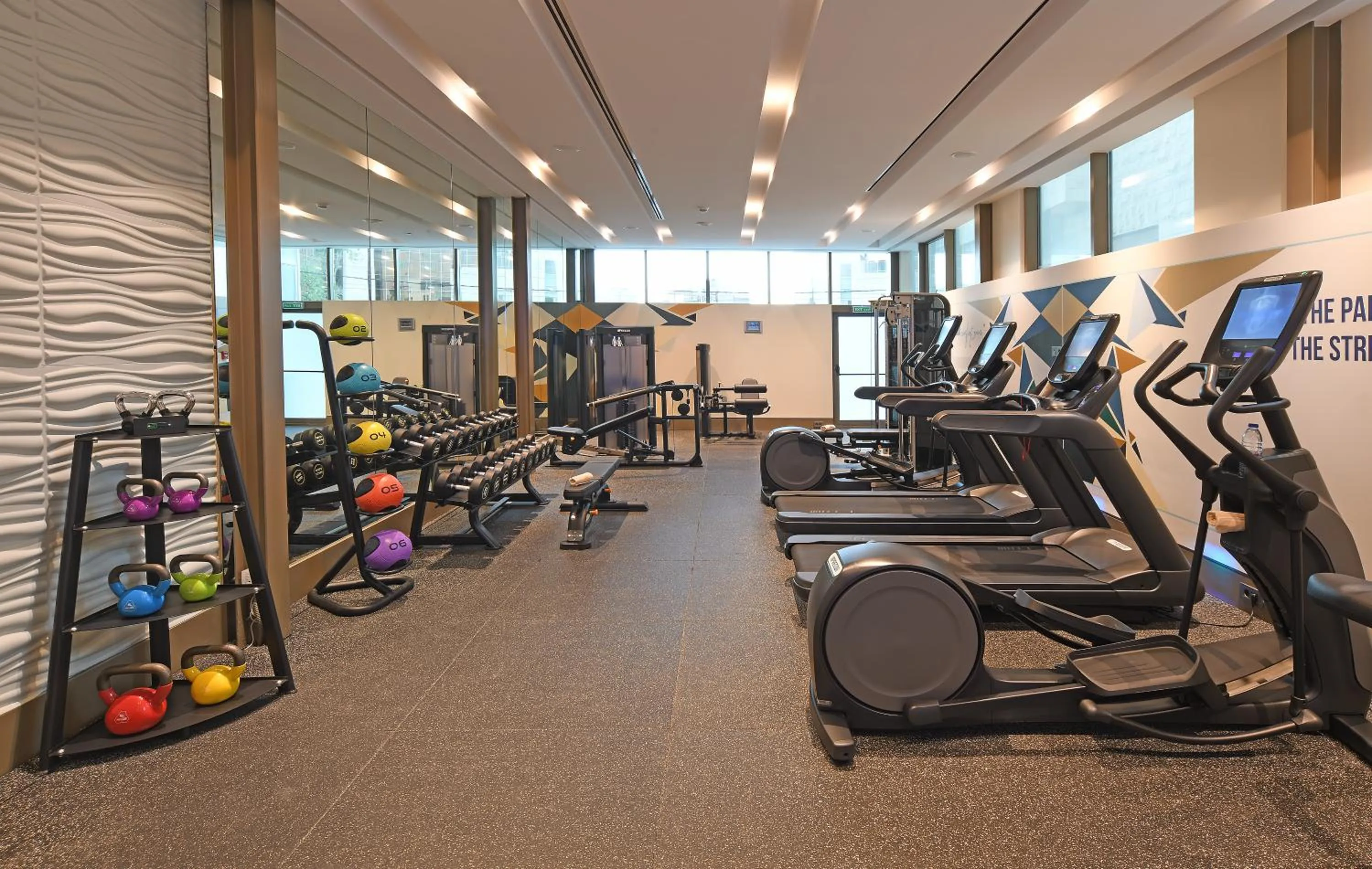 Fitness centre/facilities in Hilton Amman