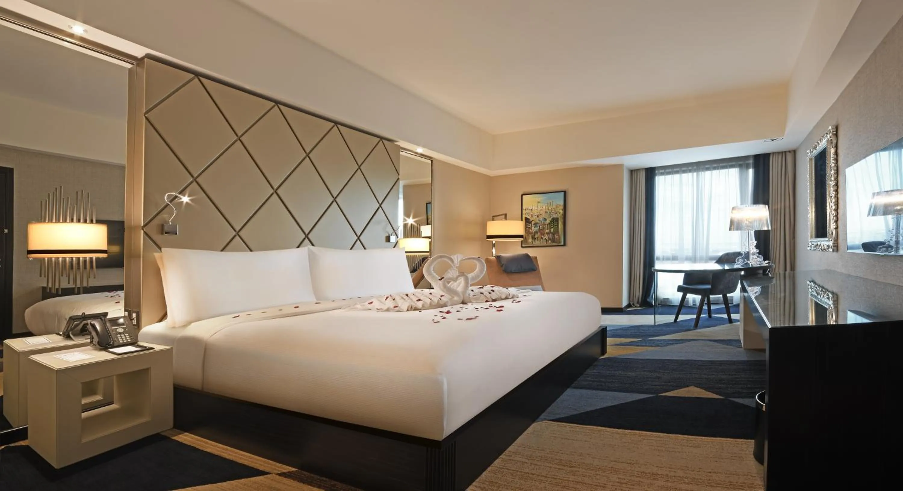 Bed in Hilton Amman