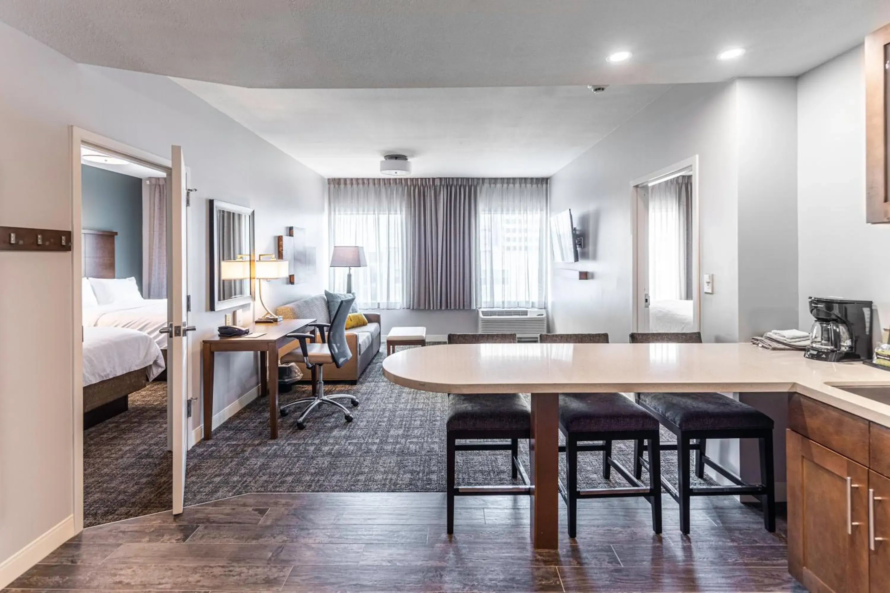 Bedroom in Staybridge Suites Montgomery - Downtown by IHG Bedroom in Staybridge Suites Montgomery - Downtown by IHG