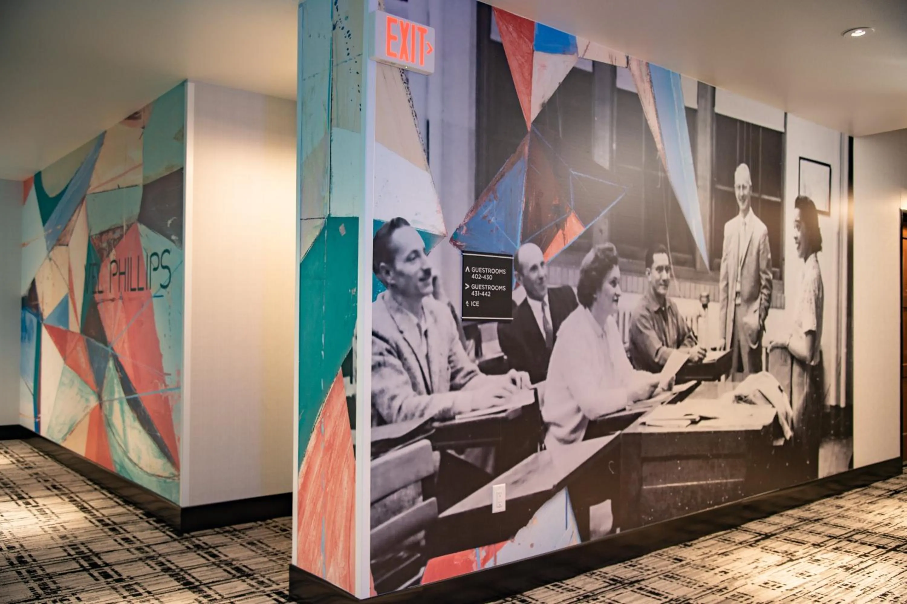 Decorative detail in Hotel Indigo - Madison Downtown by IHG