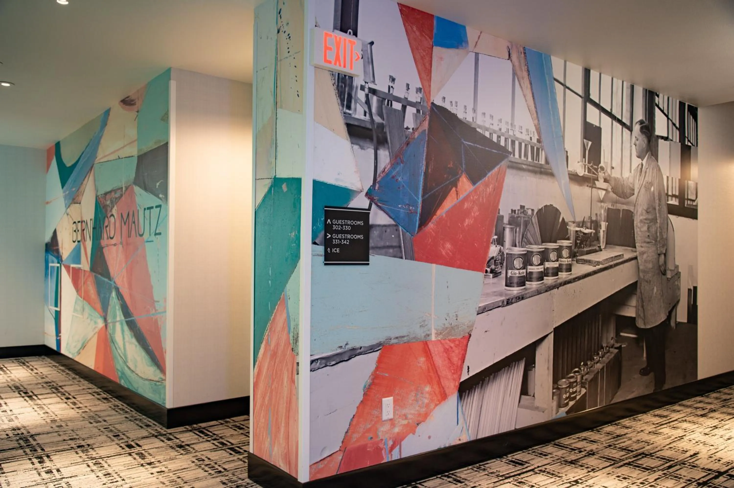 Decorative detail in Hotel Indigo - Madison Downtown by IHG