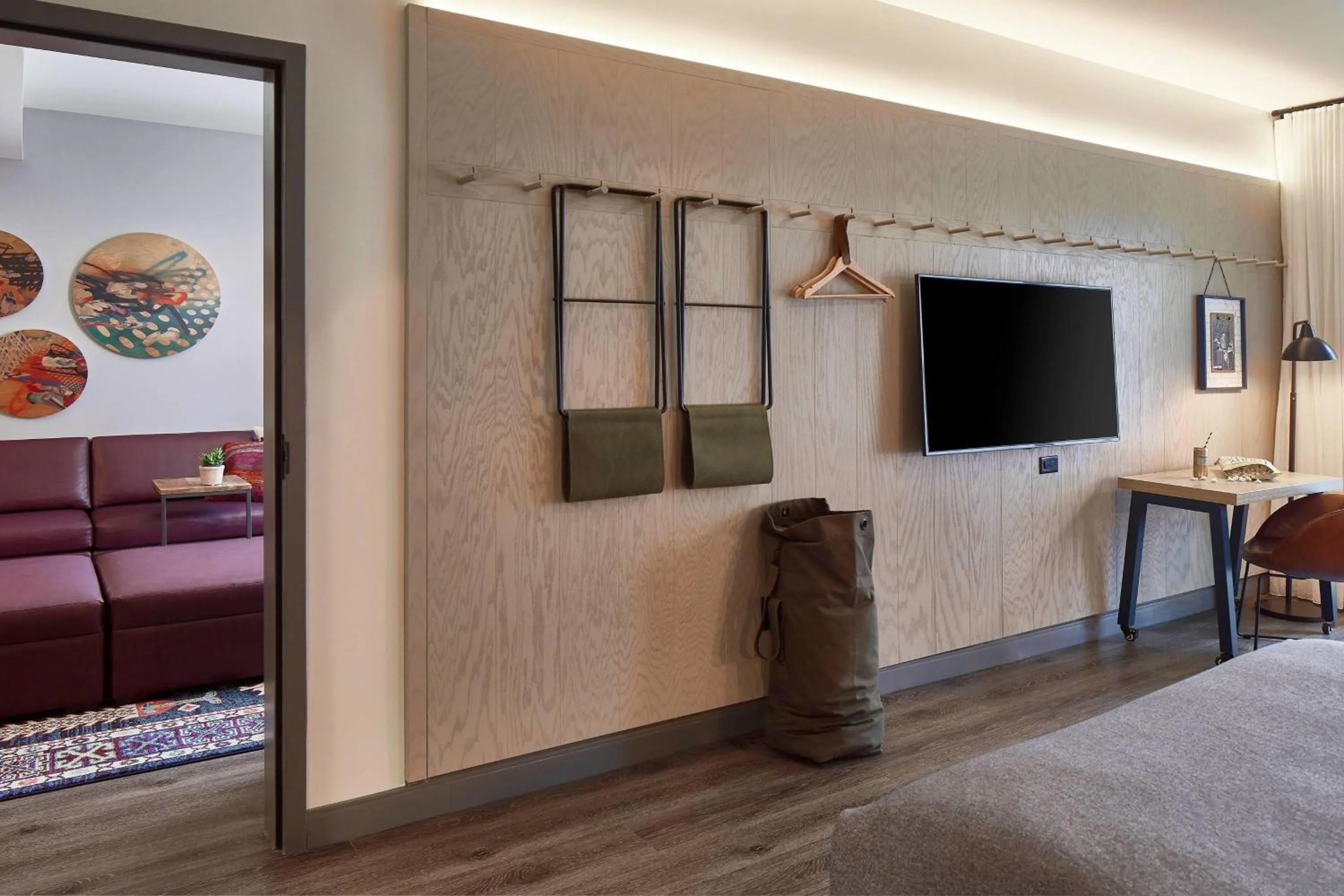 Bedroom, Bed in Moxy Atlanta Midtown