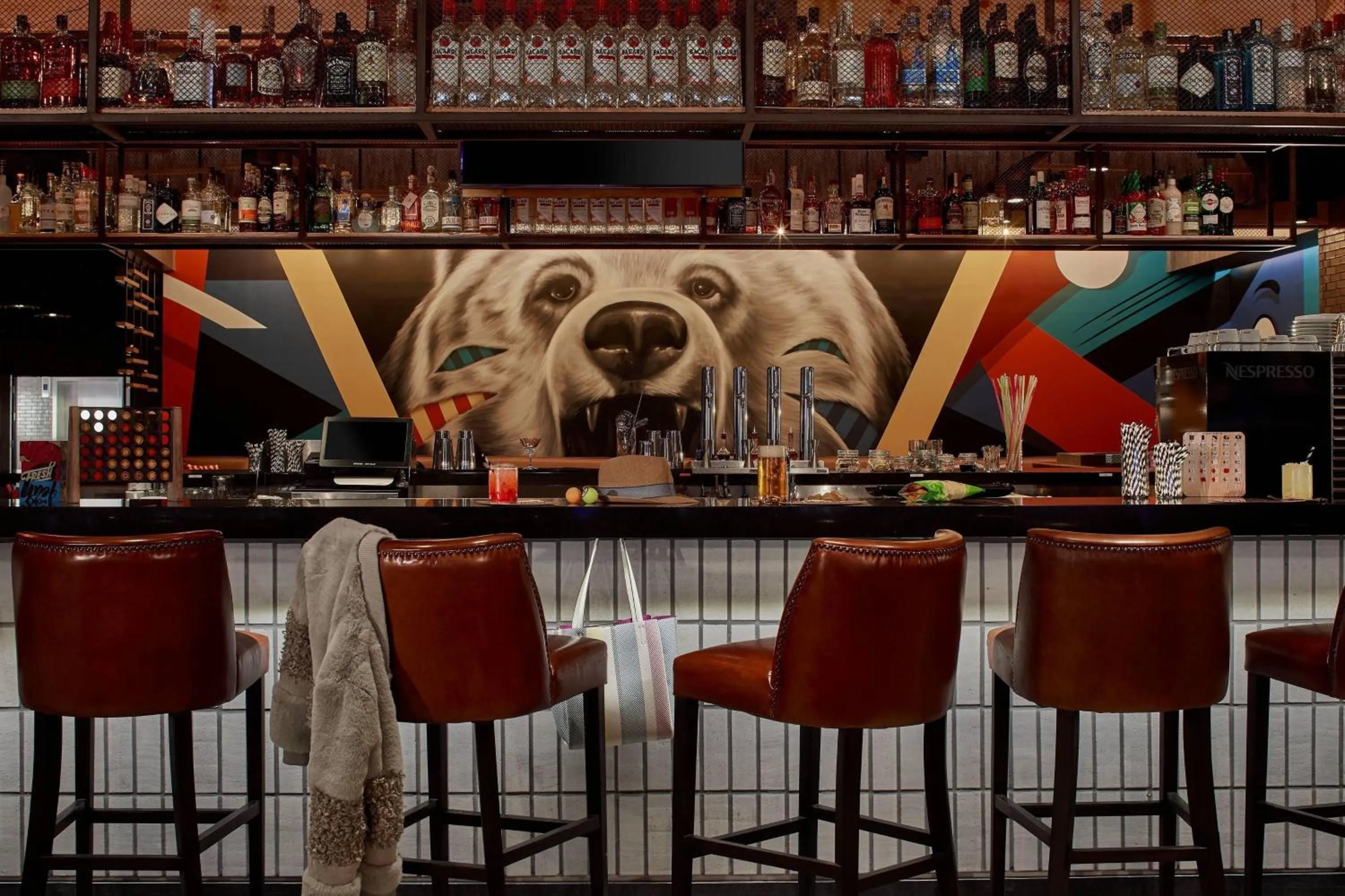 Lounge or bar in Moxy Atlanta Midtown