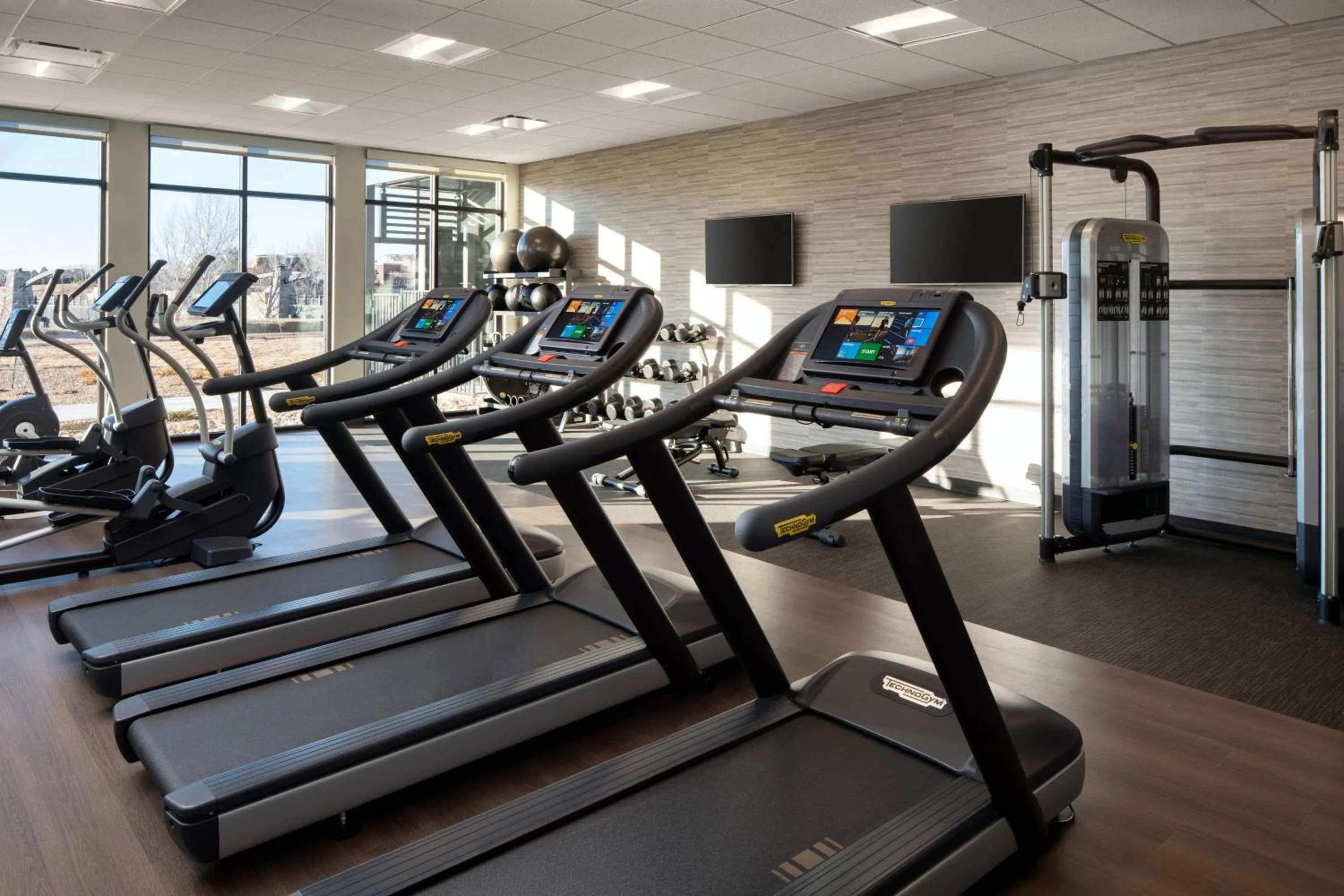 Fitness centre/facilities in Courtyard by Marriott Loveland Fort Collins