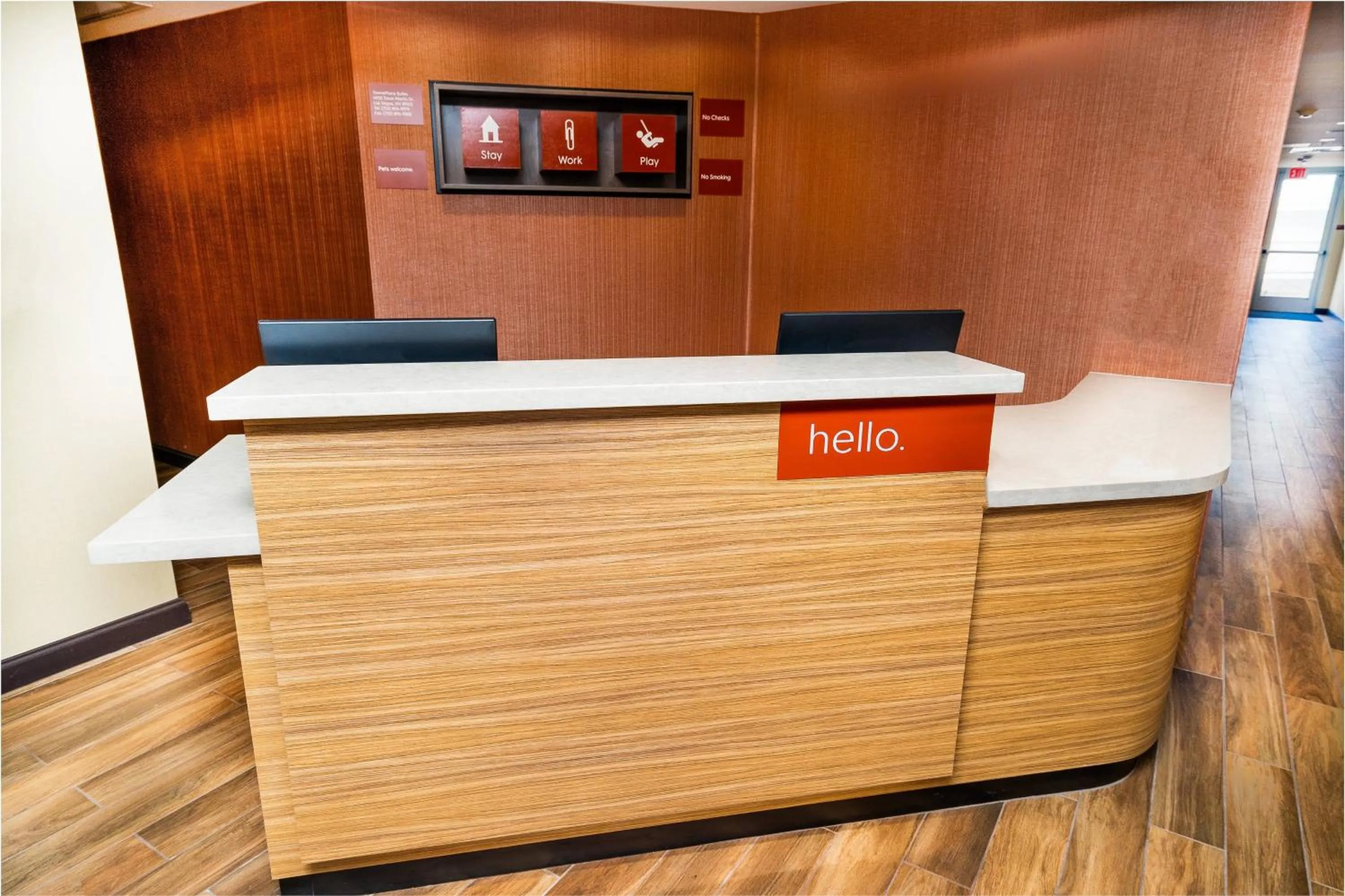 Lobby or reception in TownePlace Suites By Marriott Las Vegas Stadium District